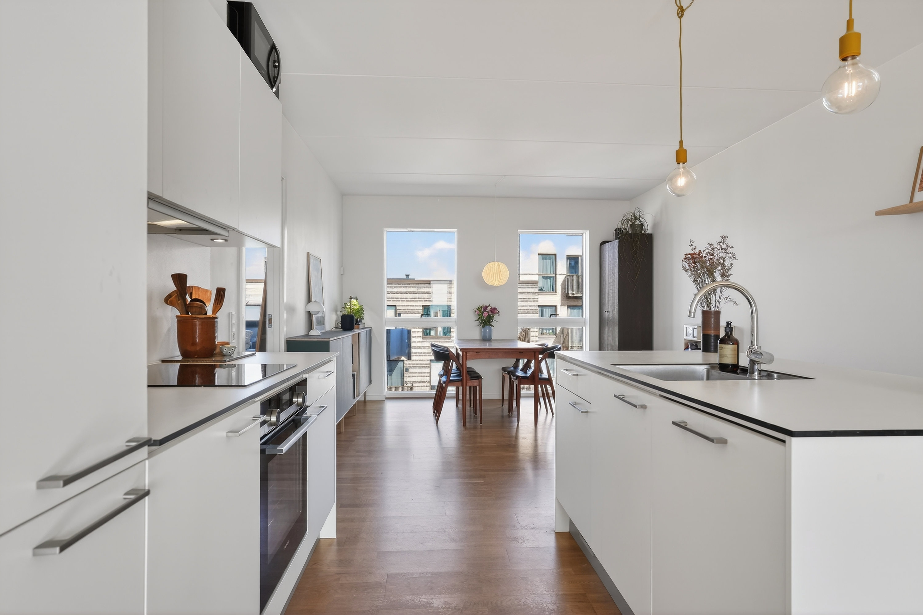 Fremhævet køkken billede i fuldskærmstilstand. Billede af Ingrid Marievej 20, 6. th., 2500 Valby