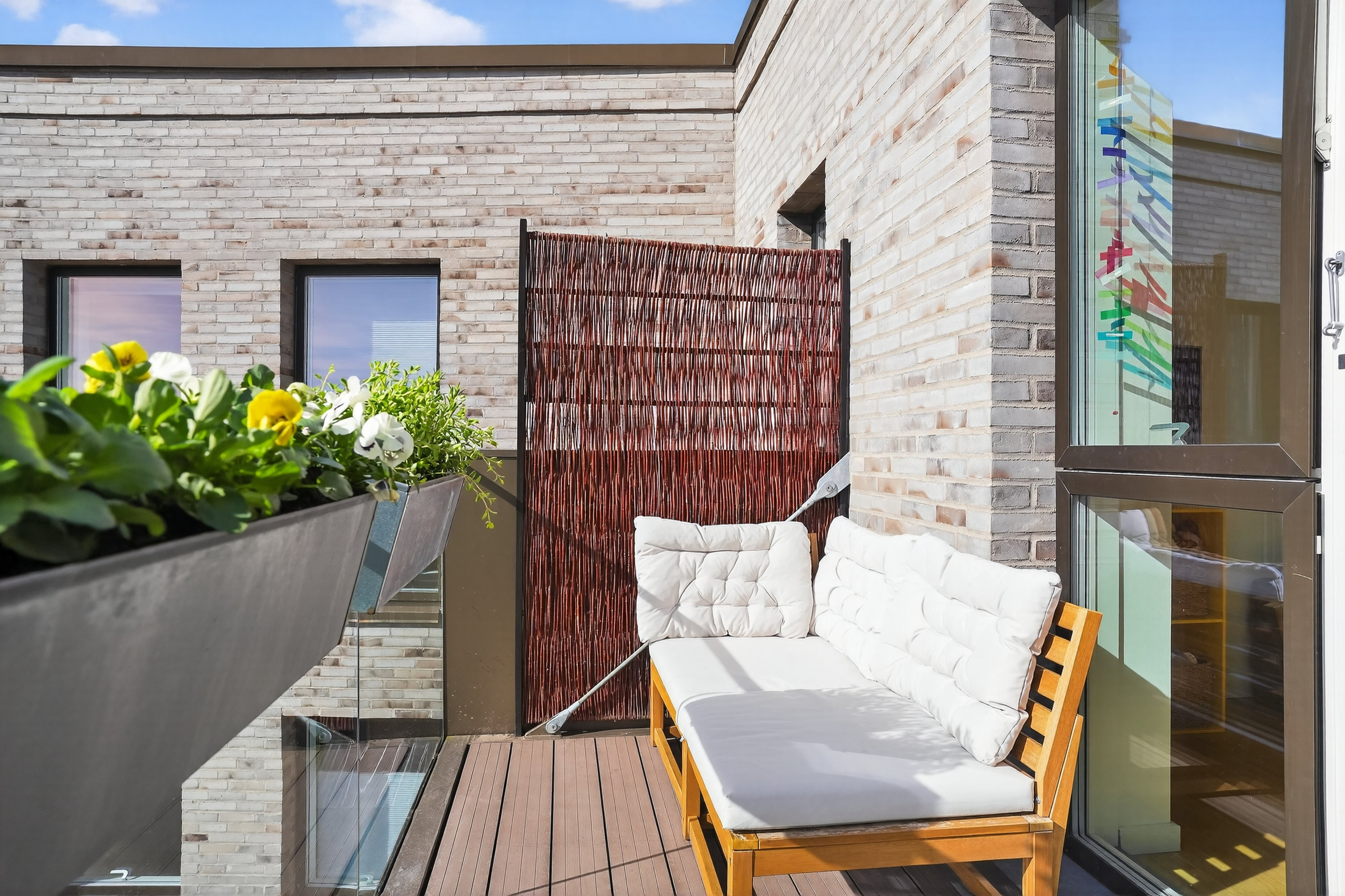 Miniaturebillede 1: altan. Billede af Ingrid Marievej 20, 6. th., 2500 Valby