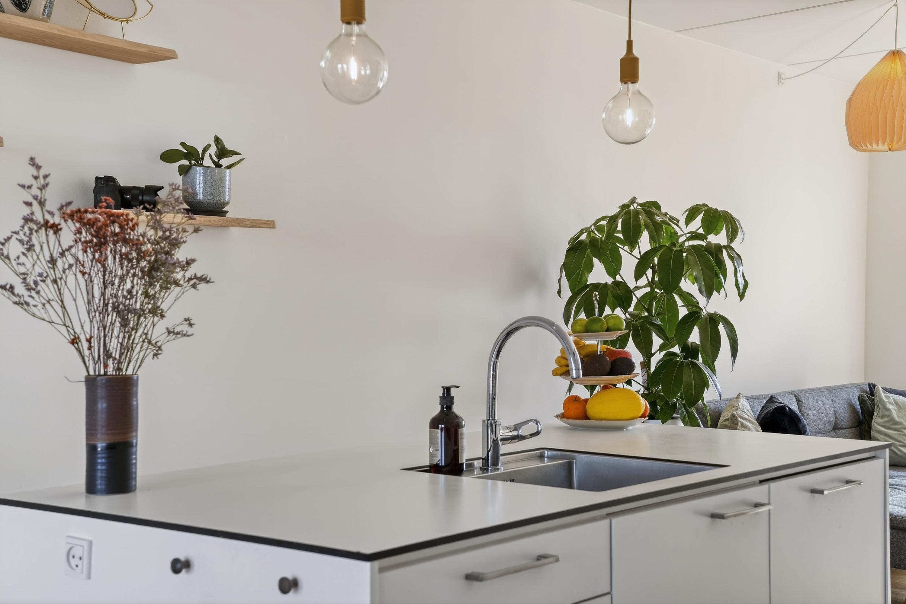 Fremhævet køkken billede i fuldskærmstilstand. Billede af Ingrid Marievej 20, 6. th., 2500 Valby