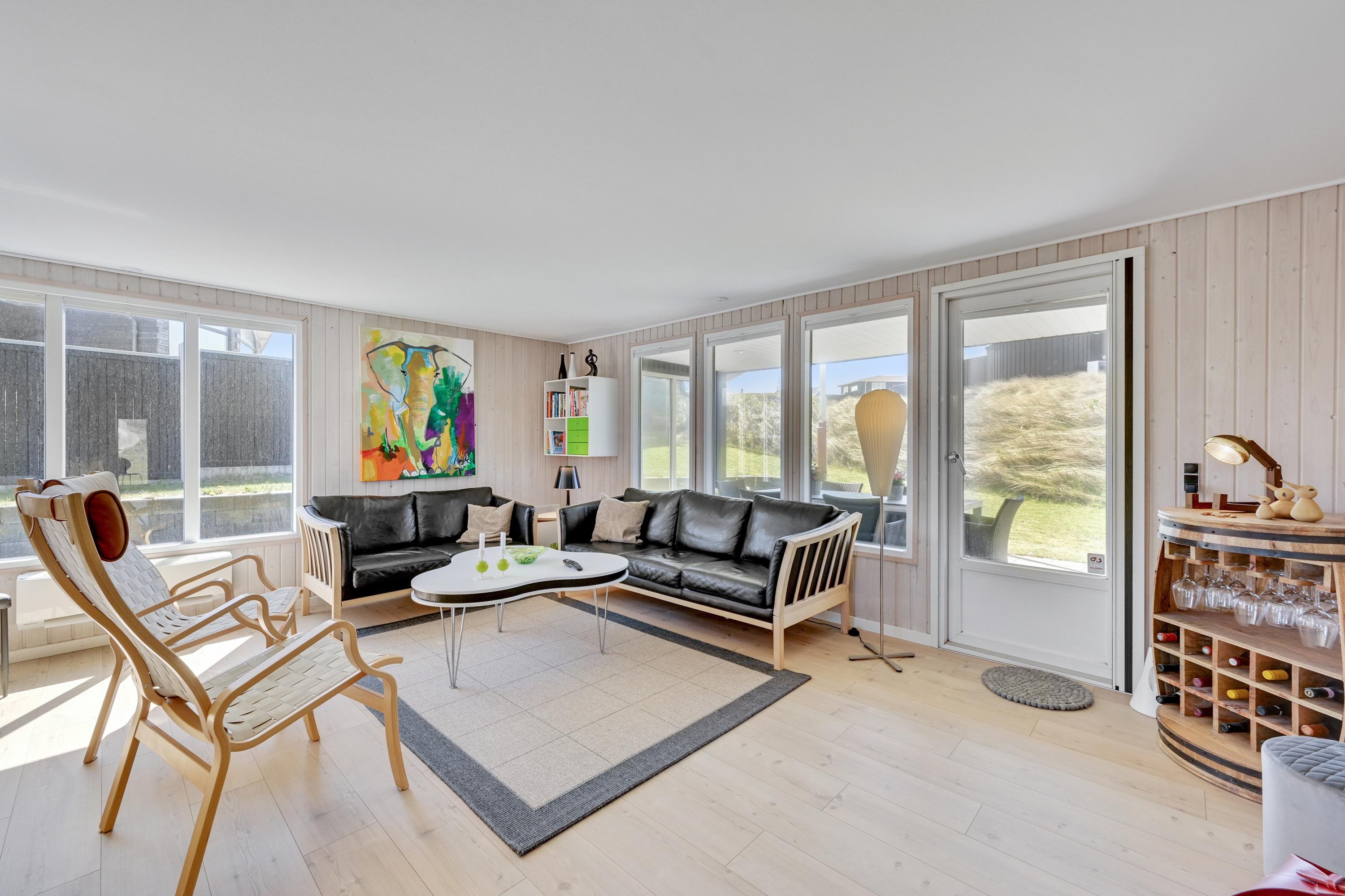 Fremhævet stue billede i fuldskærmstilstand. Billede af Lodbergsvej 125, Søndervig, 6950 Ringkøbing