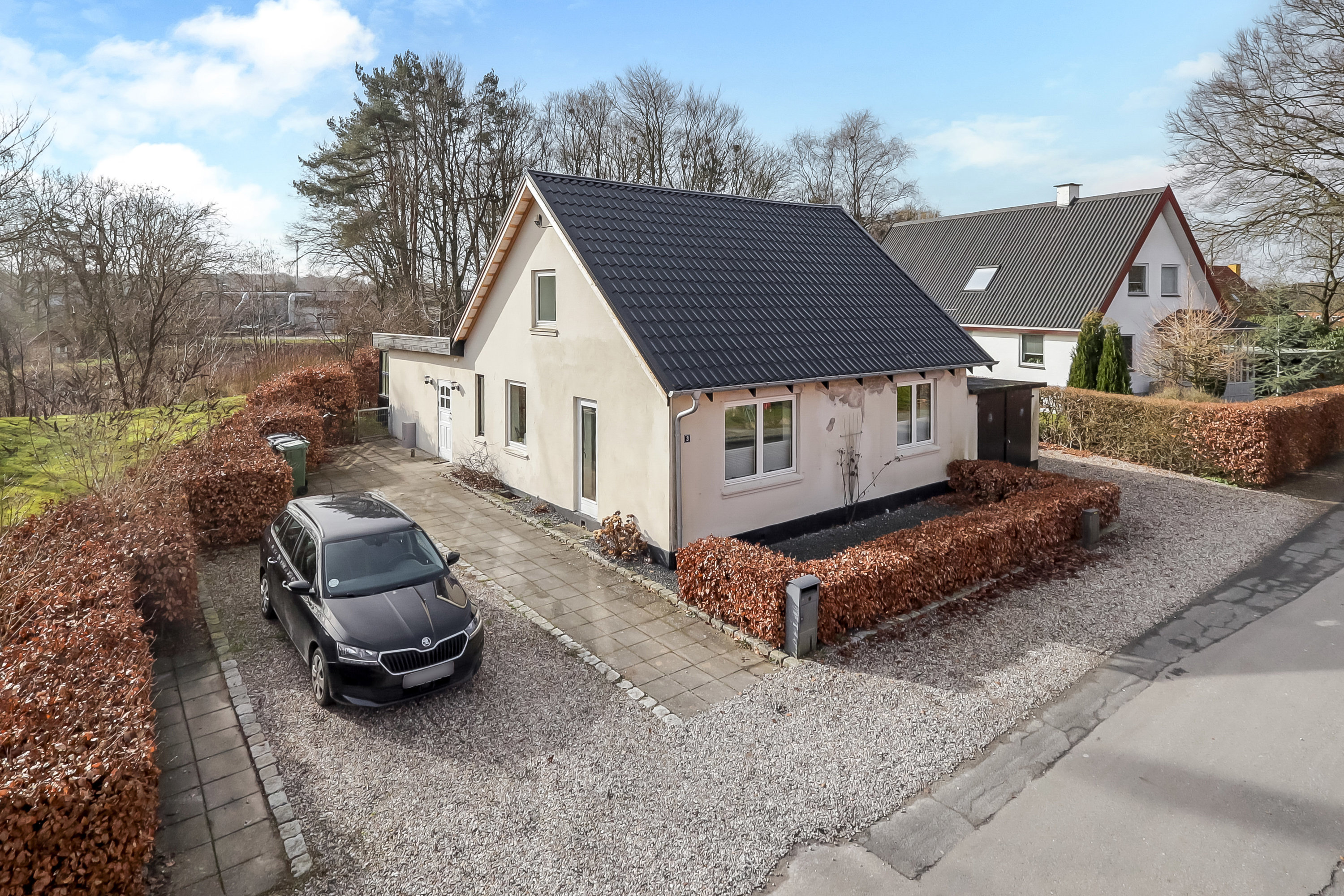 Villa: Ejendommen på Kirkestien 3, 5856 Ryslinge