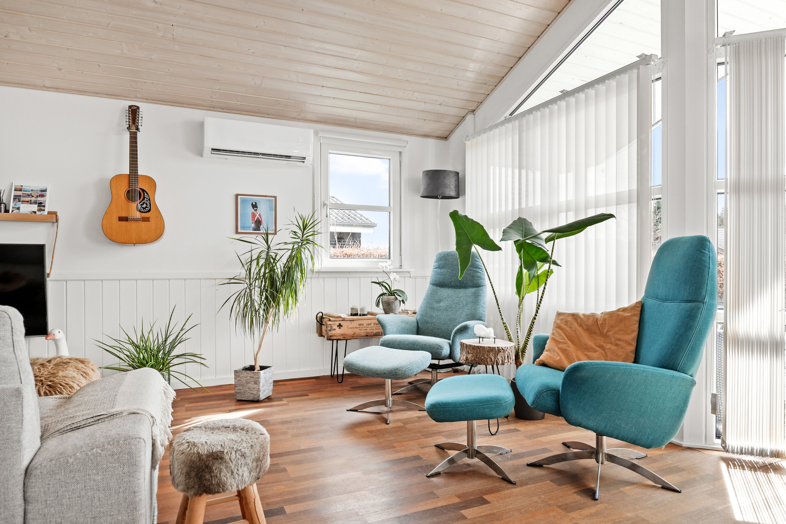 Fremhævet stue billede i fuldskærmstilstand. Billede af Binderup Strandpark 64, Binderup, 6091 Bjert