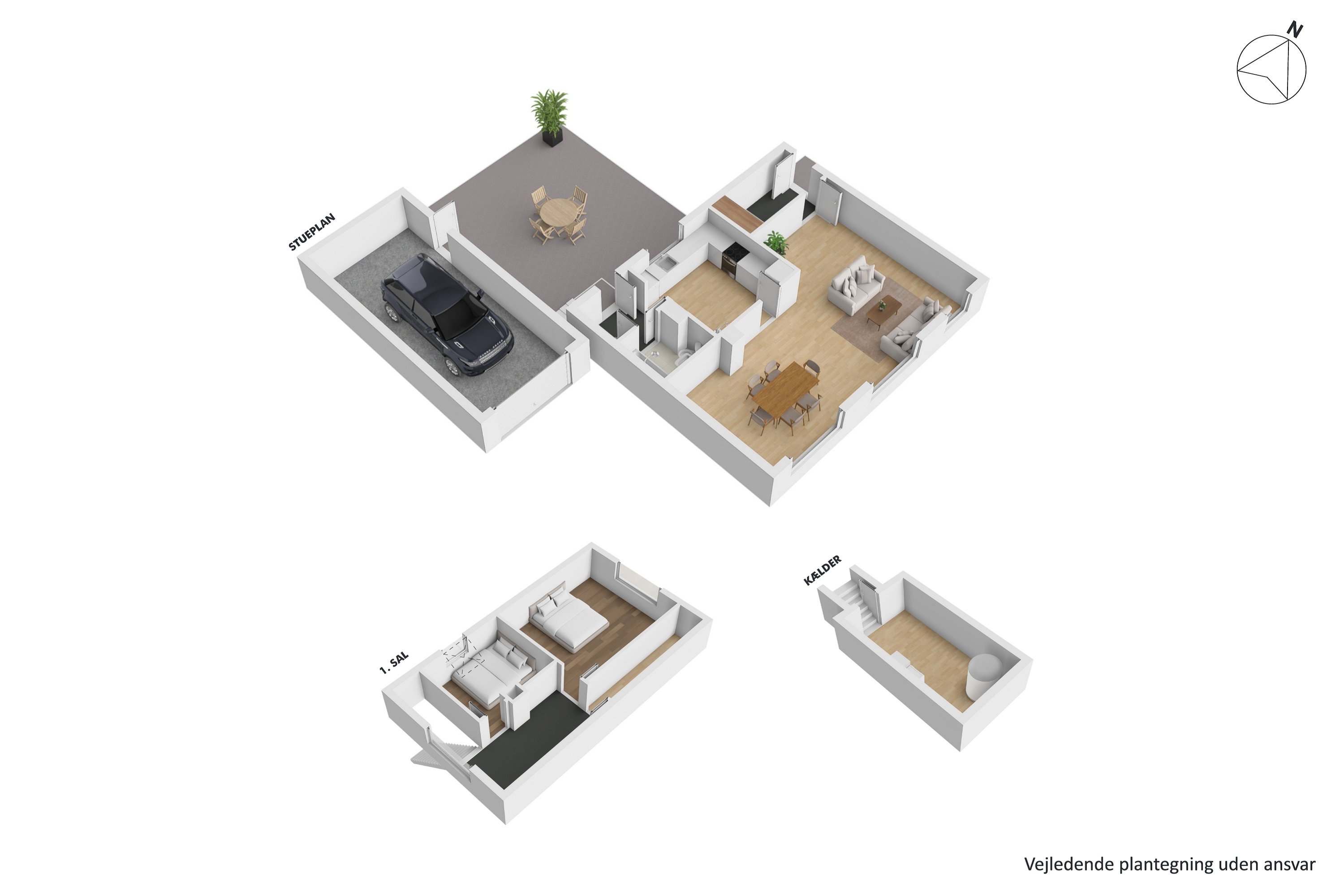 Plantegninger billede af Teglværksvej 7, Stubberup, 8723 Løsning