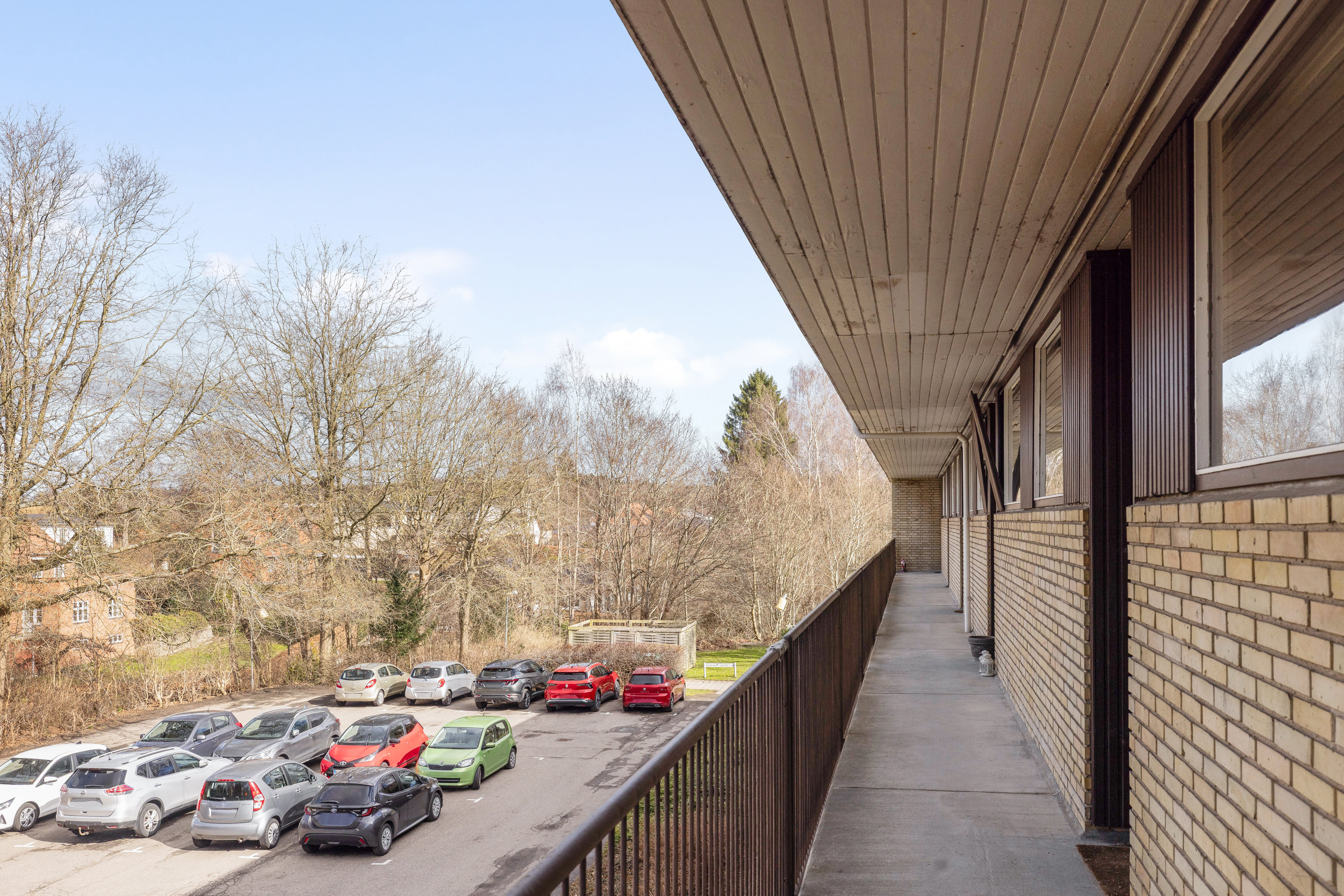 Fremhævet altan billede i fuldskærmstilstand. Billede af Vandtårnsvej 3, 1. 63., 3460 Birkerød