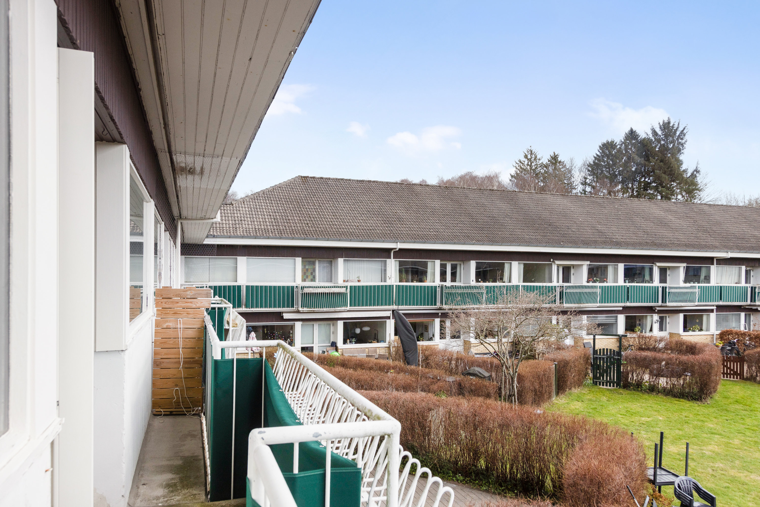 Fremhævet altan billede i fuldskærmstilstand. Billede af Vandtårnsvej 3, 1. 63., 3460 Birkerød