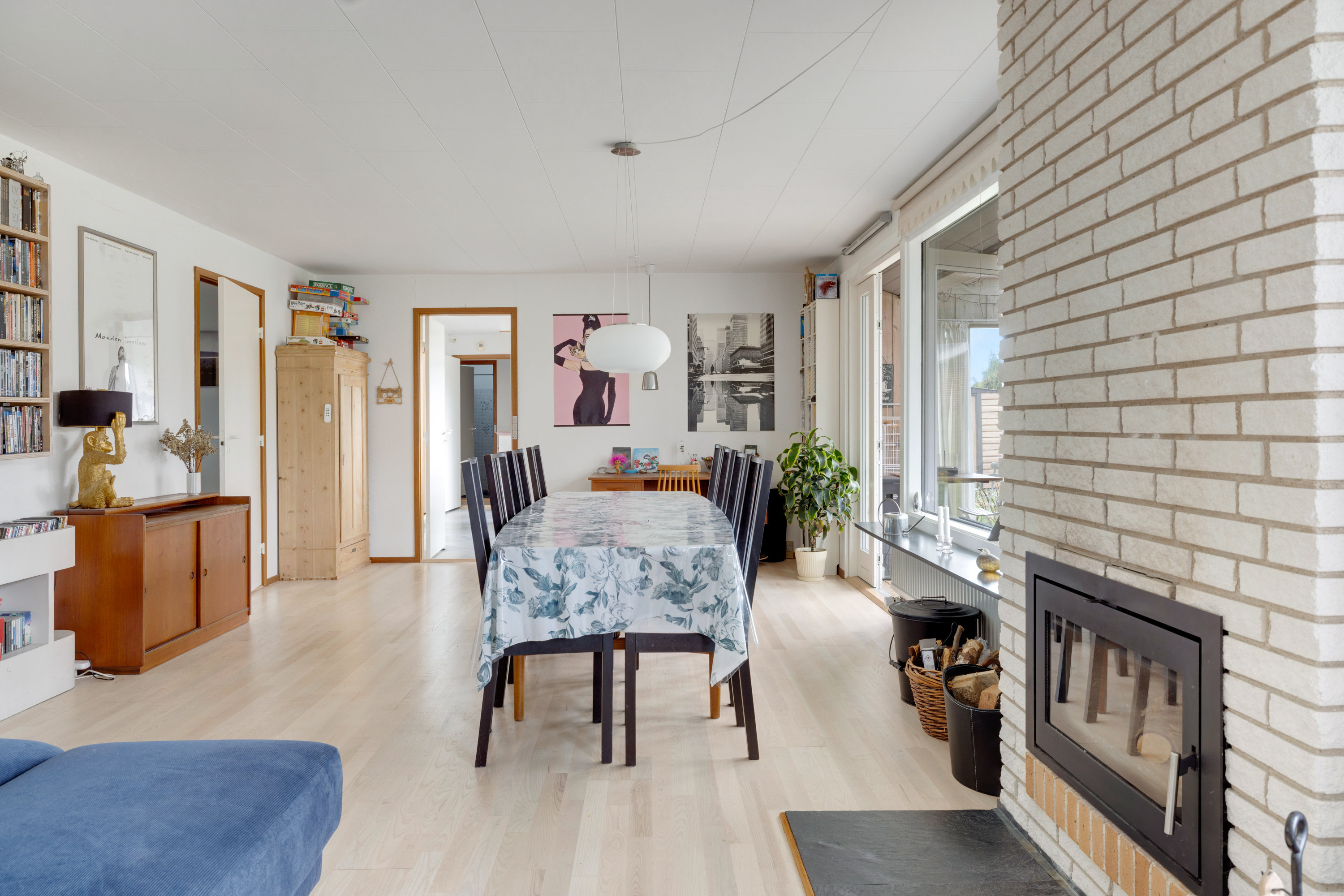 Fremhævet stue billede i fuldskærmstilstand. Billede af Bueparken 32, 2750 Ballerup