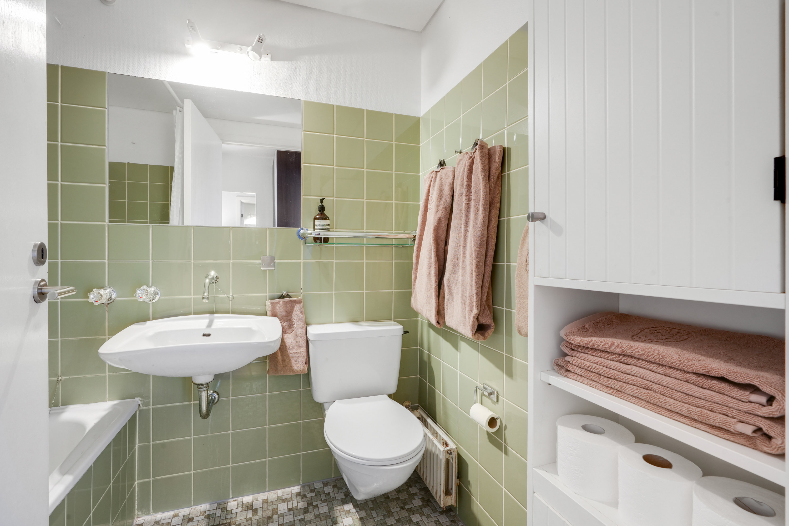 Fremhævet toilet billede i fuldskærmstilstand. Billede af Gildbrovej 49, 2. 181., 2635 Ishøj