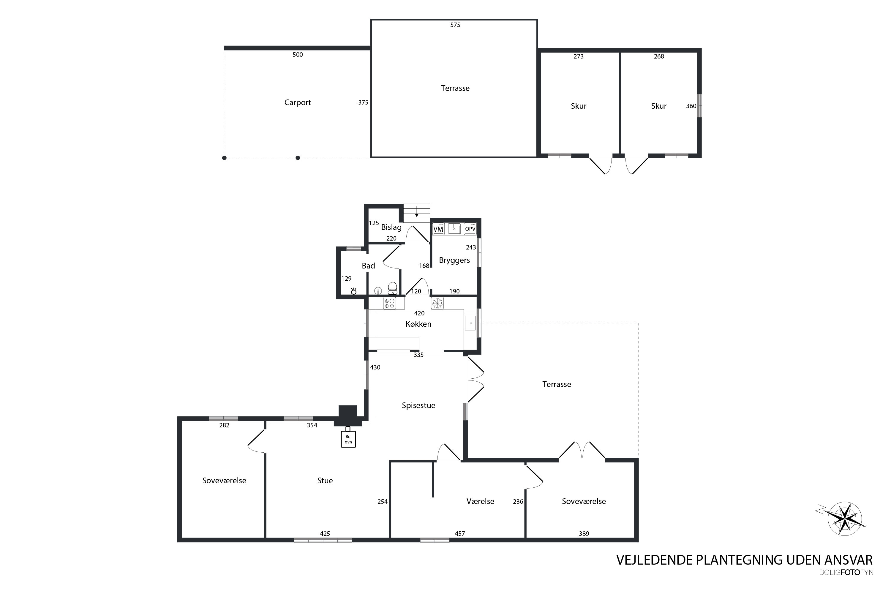 Plantegninger billede af Alpehau 35, Nordskov, 5390 Martofte