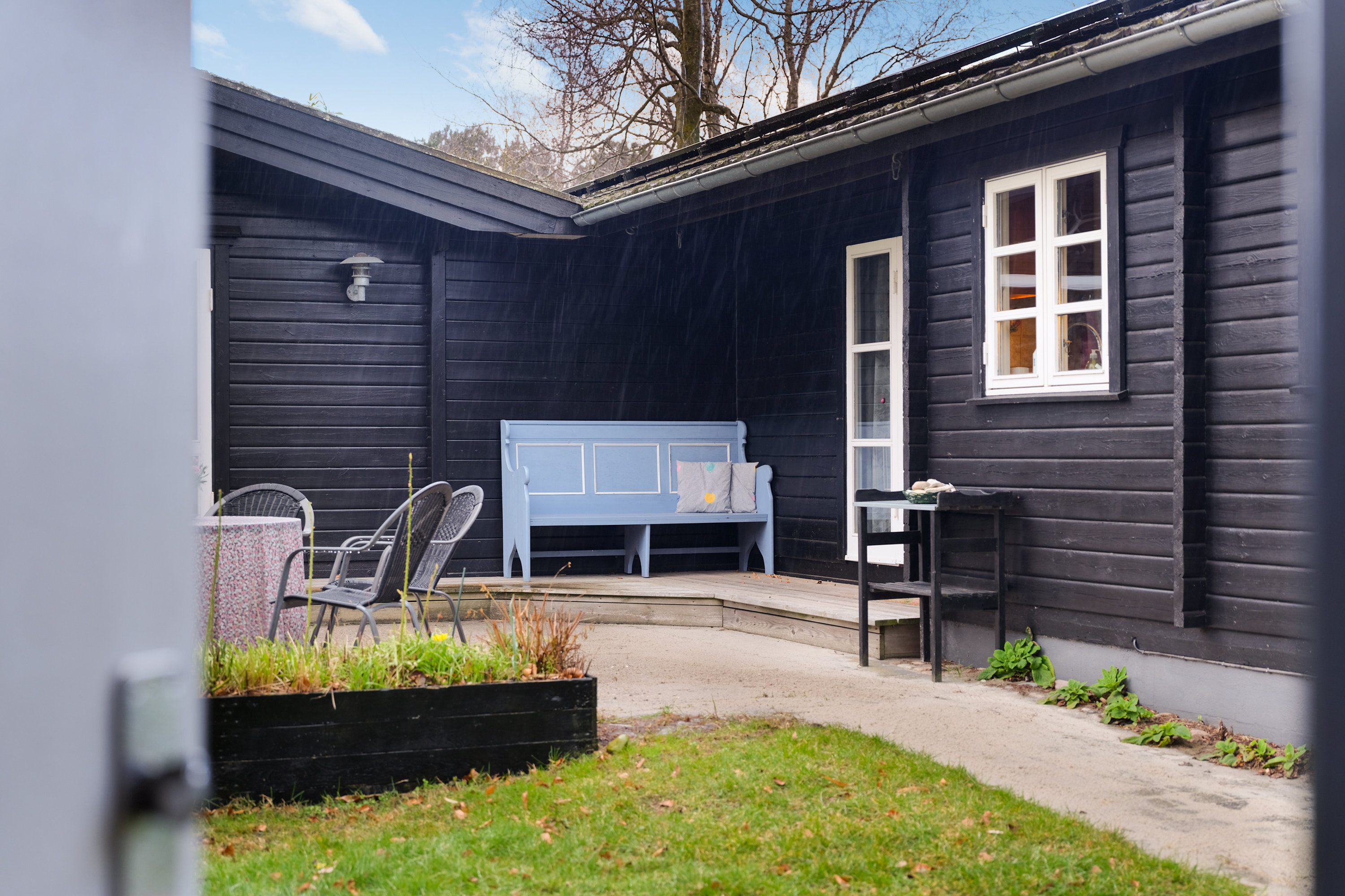 Fremhævet terrasse billede i fuldskærmstilstand. Billede af Alpehau 35, Nordskov, 5390 Martofte