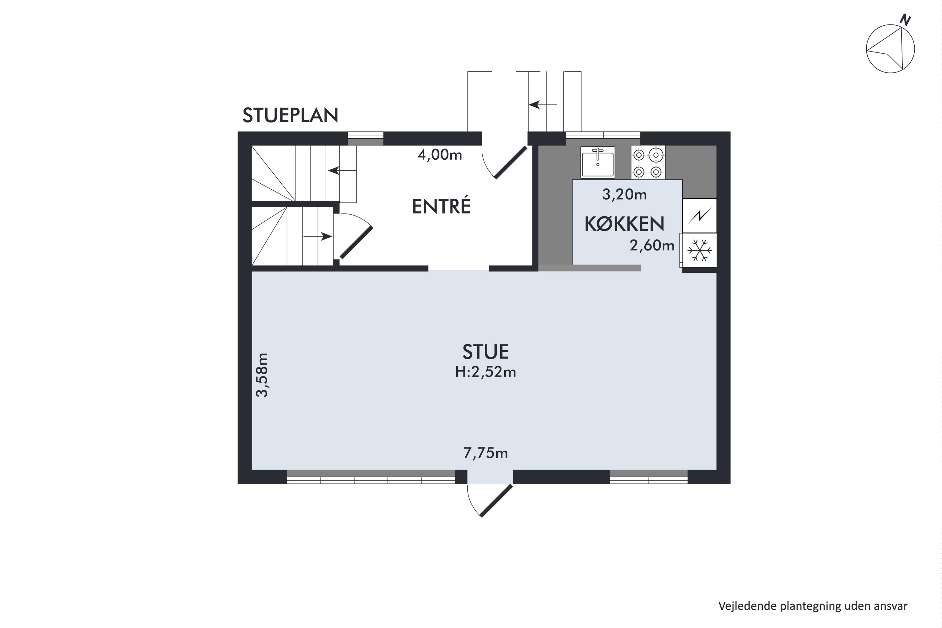 Plantegninger billede af Sandtoften 33, 2800 Kongens Lyngby