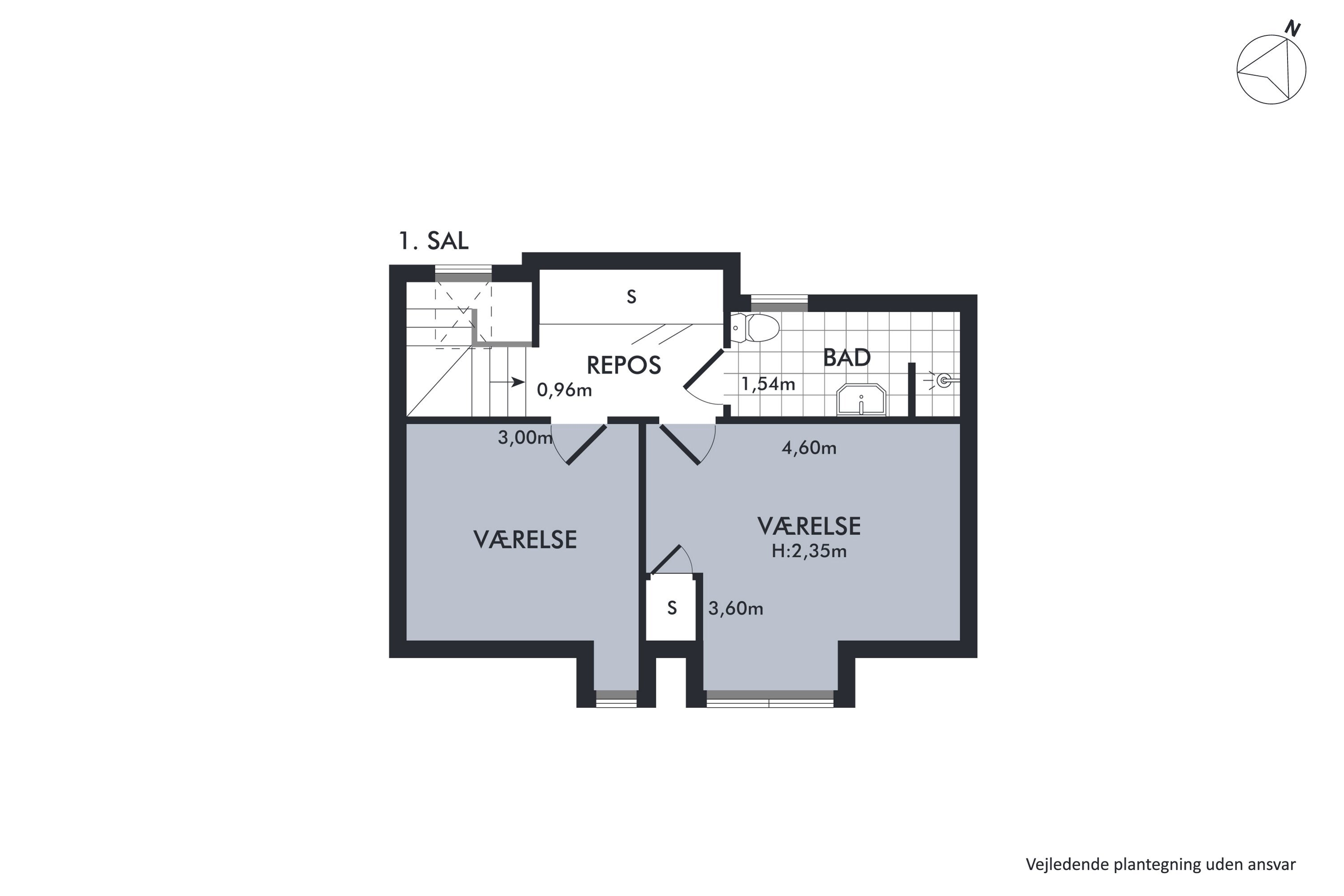 Plantegninger billede af Sandtoften 33, 2800 Kongens Lyngby