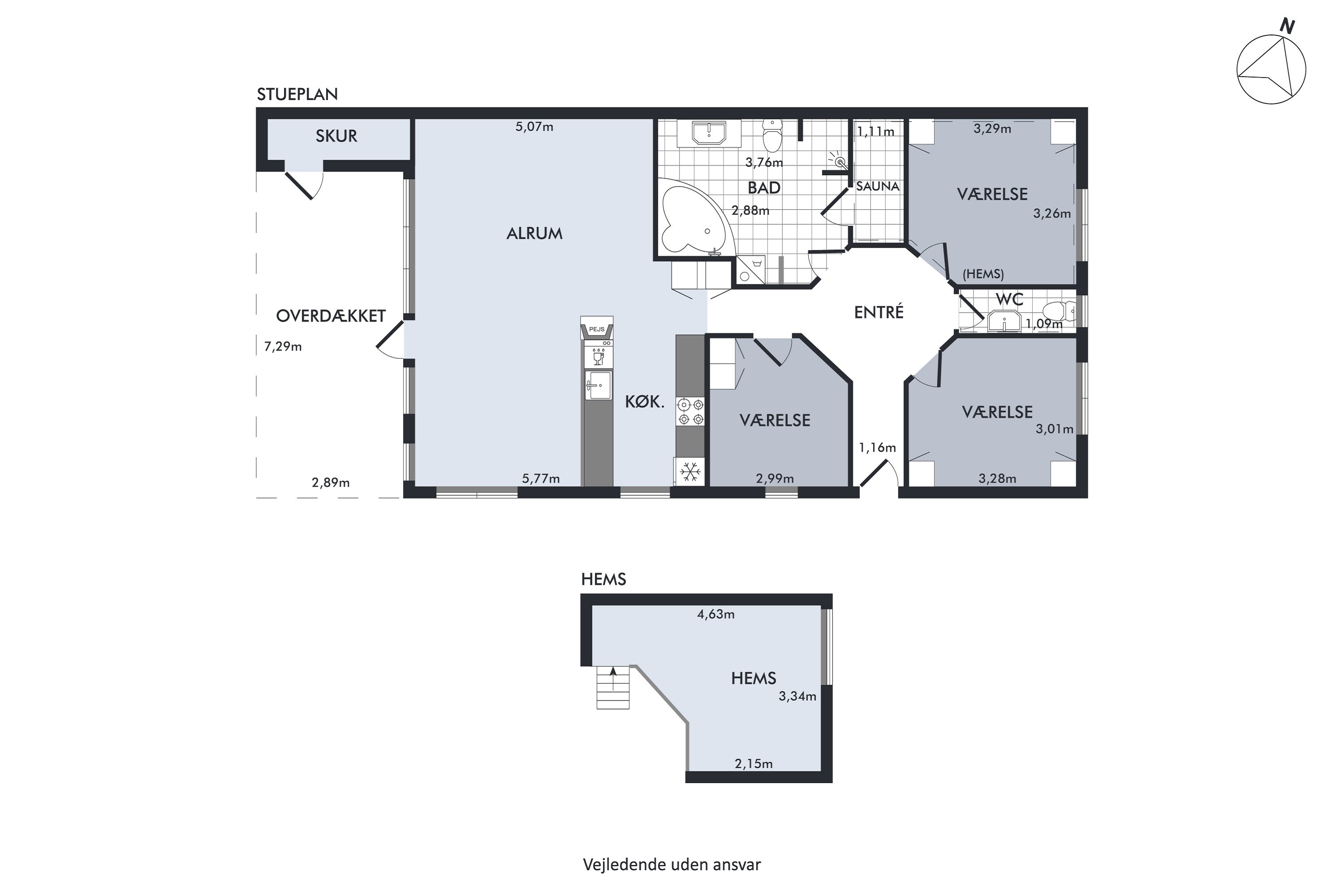 Plantegninger billede af Marinavej 17, 6320 Egernsund
