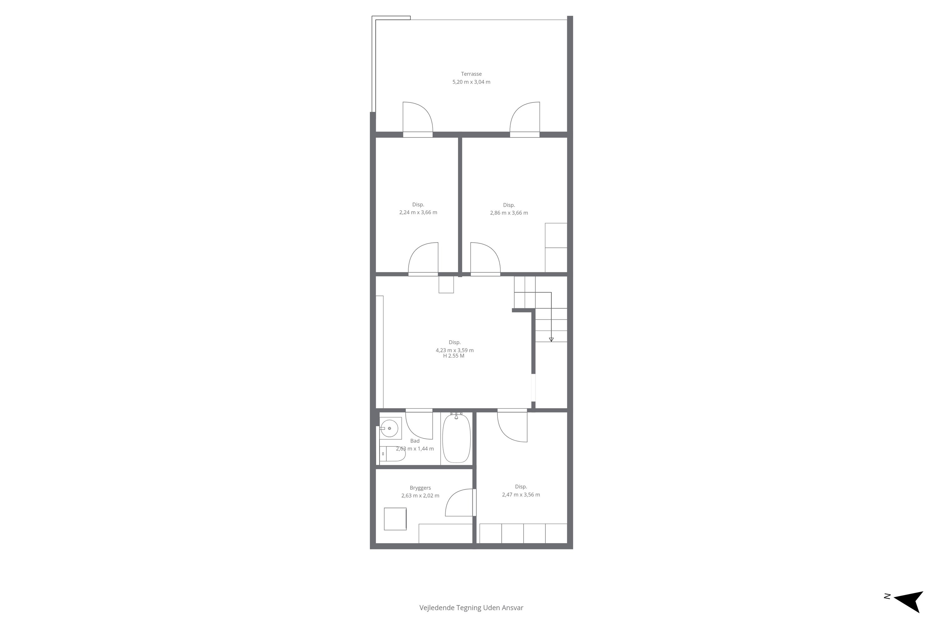 Plantegninger billede af Ermelundsvej 114C, 2820 Gentofte