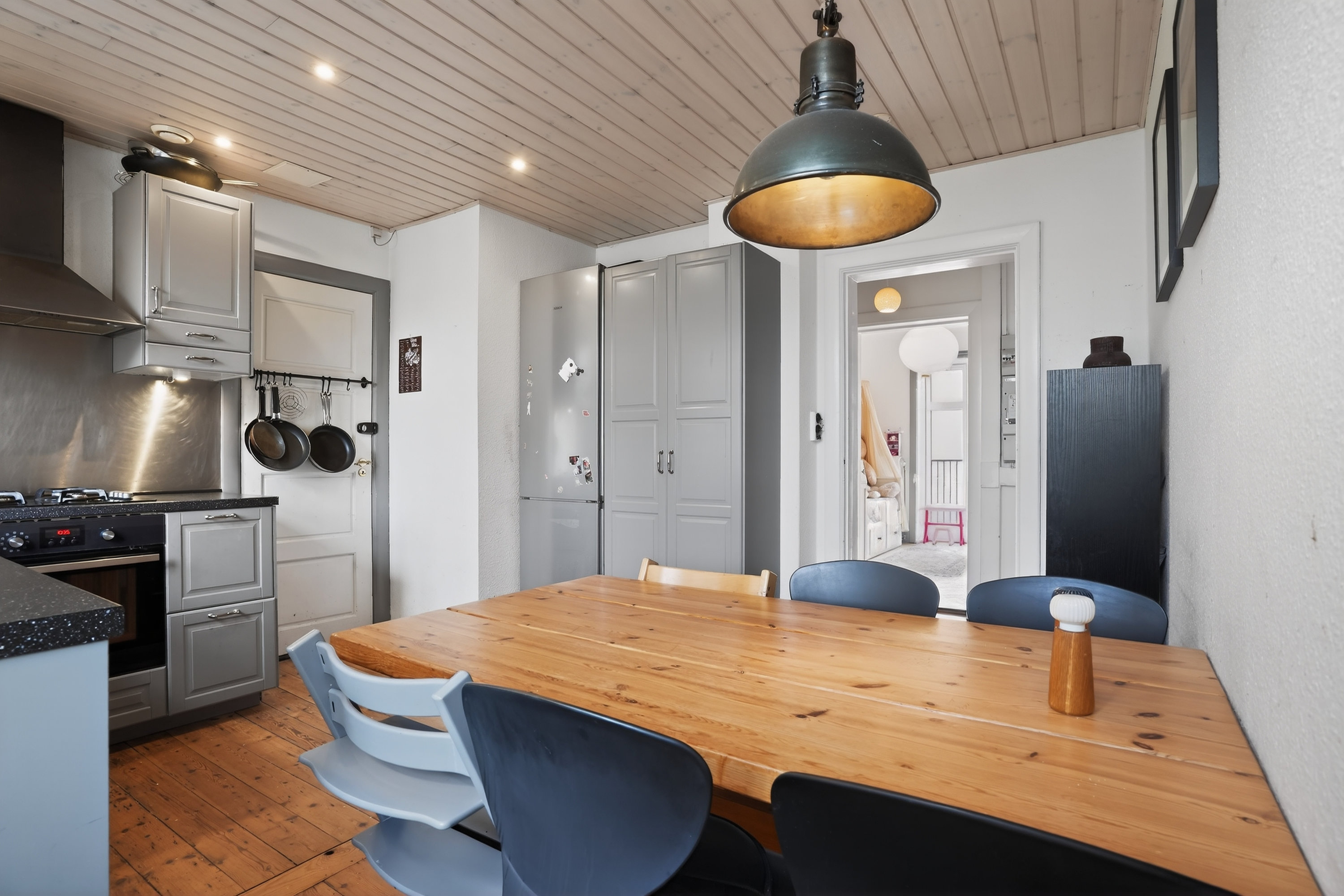 Fremhævet spisestue billede i fuldskærmstilstand. Billede af Vordingborggade 27, 3. tv., 2100 København Ø