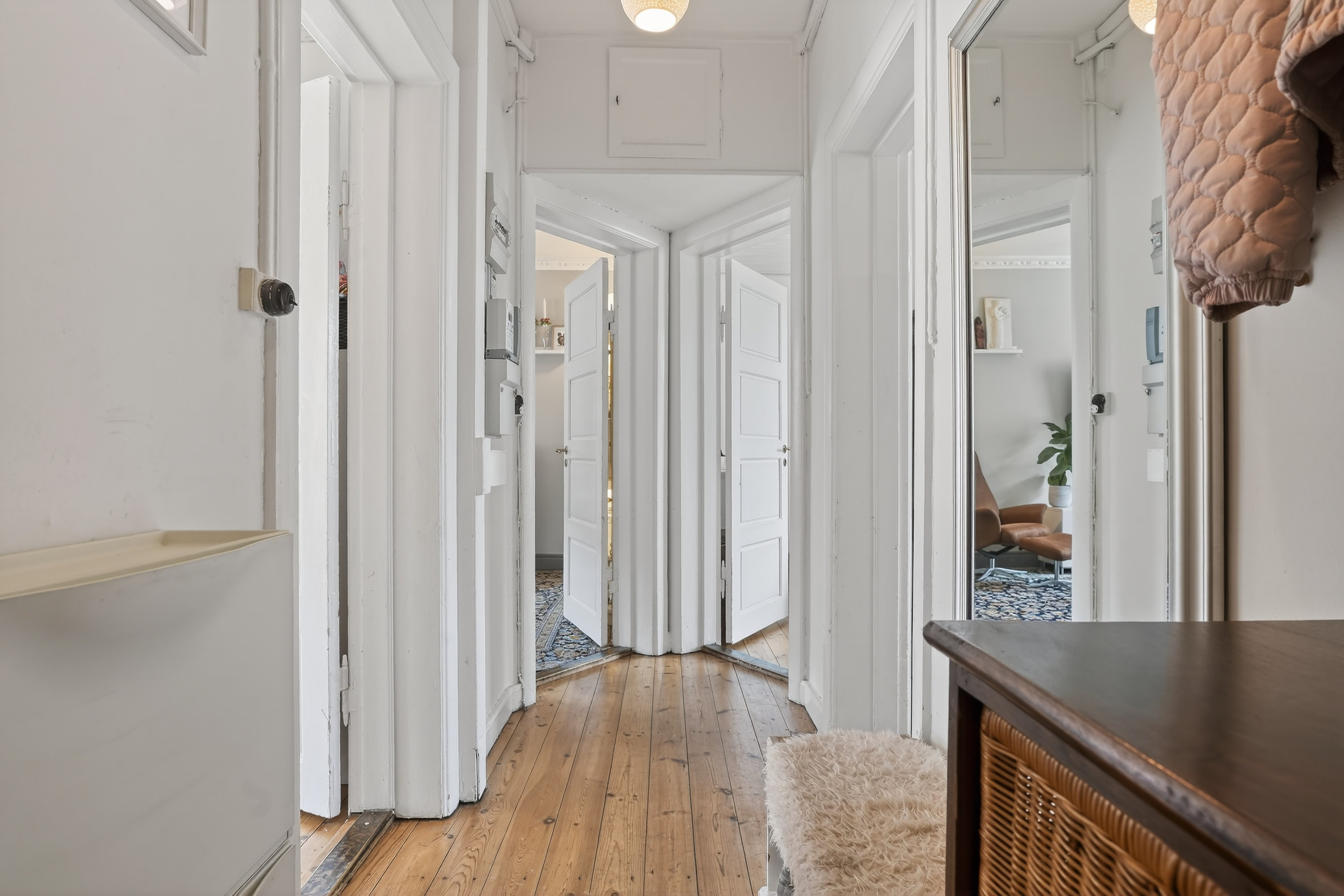 Fremhævet entré billede i fuldskærmstilstand. Billede af Vordingborggade 27, 3. tv., 2100 København Ø