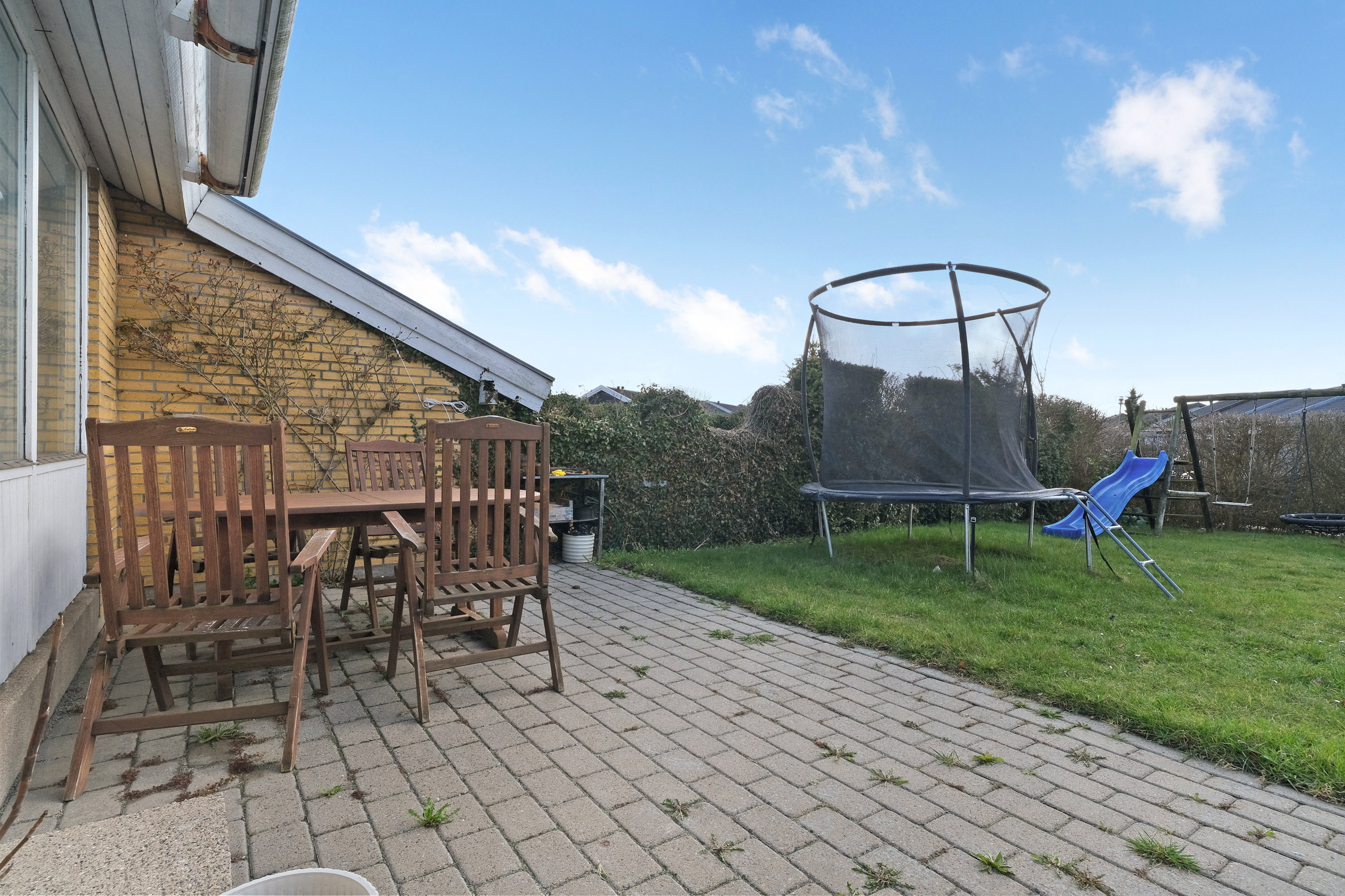 Fremhævet terrasse billede i fuldskærmstilstand. Billede af Majsvej 8, 5800 Nyborg