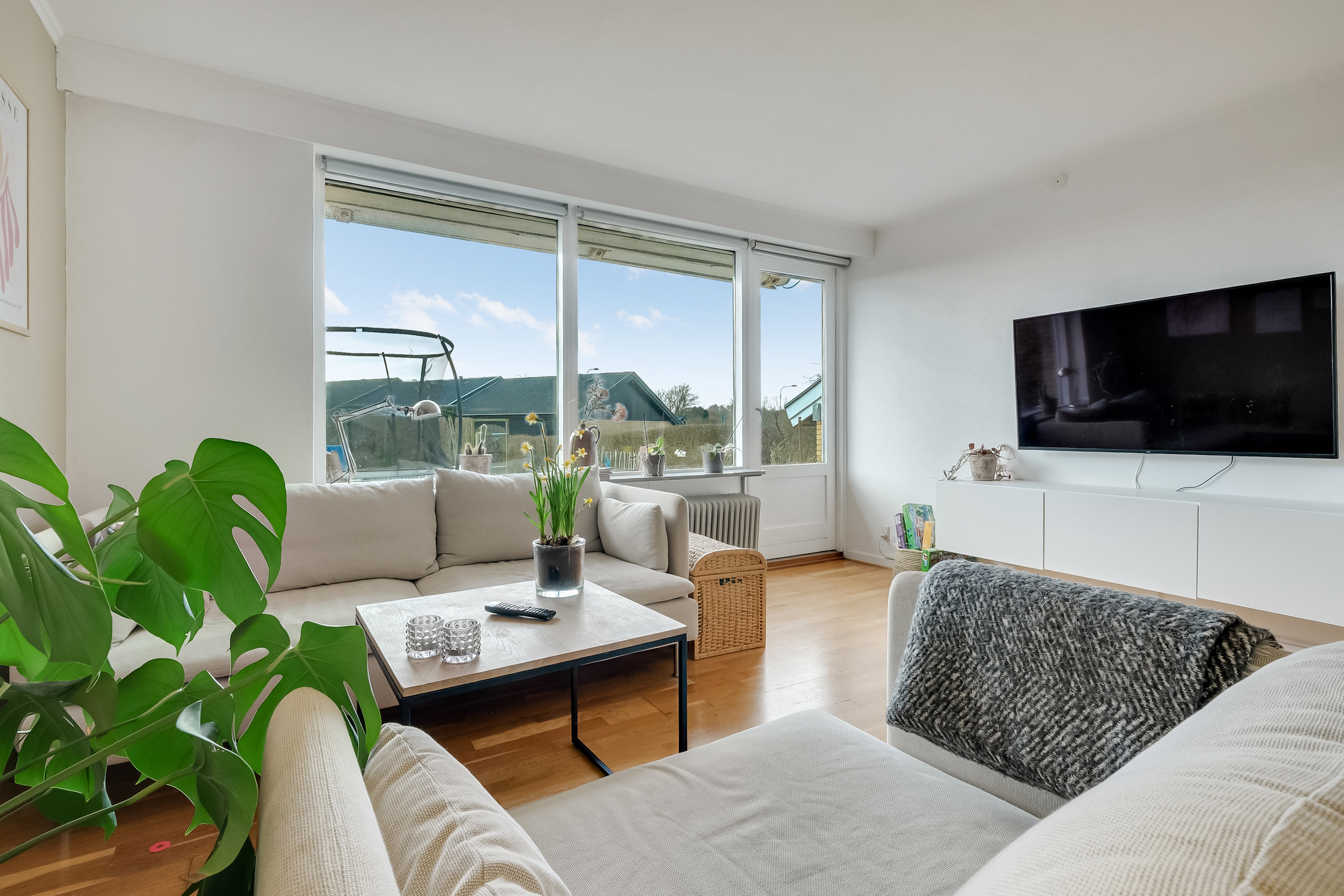 Fremhævet stue billede i fuldskærmstilstand. Billede af Majsvej 8, 5800 Nyborg