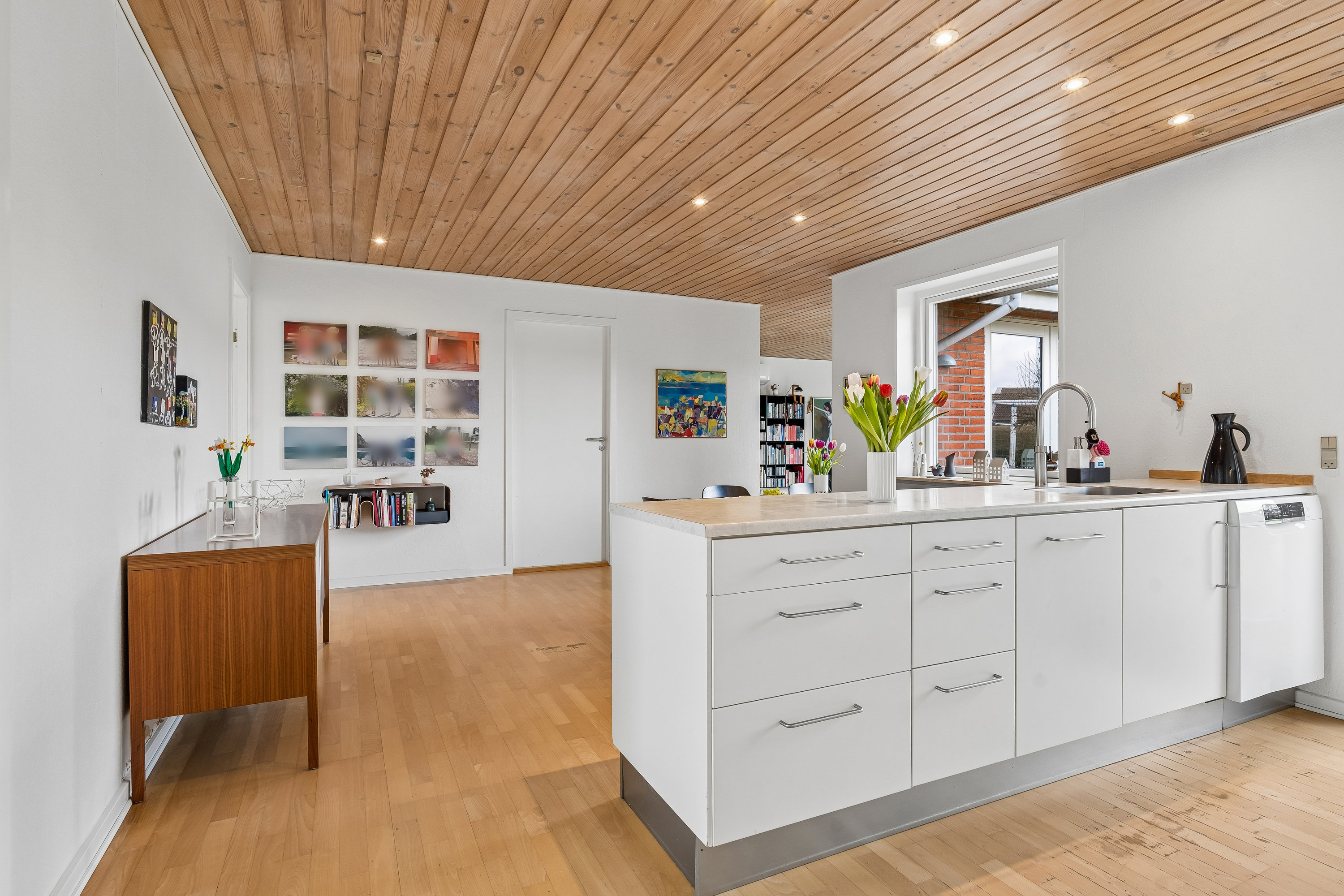 Fremhævet køkken billede i fuldskærmstilstand. Billede af Rørkærvej 50, 8722 Hedensted