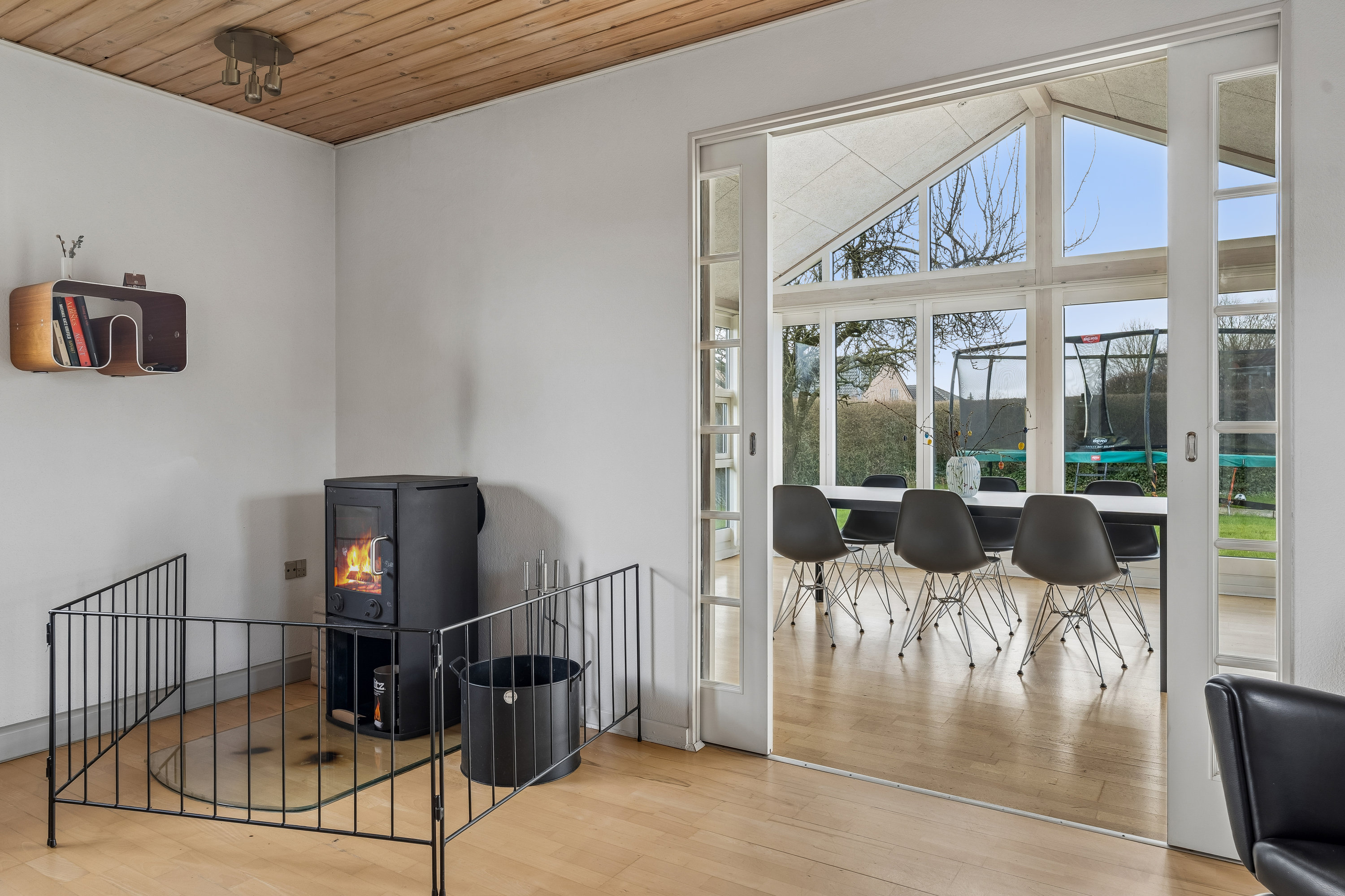 Fremhævet stue billede i fuldskærmstilstand. Billede af Rørkærvej 50, 8722 Hedensted