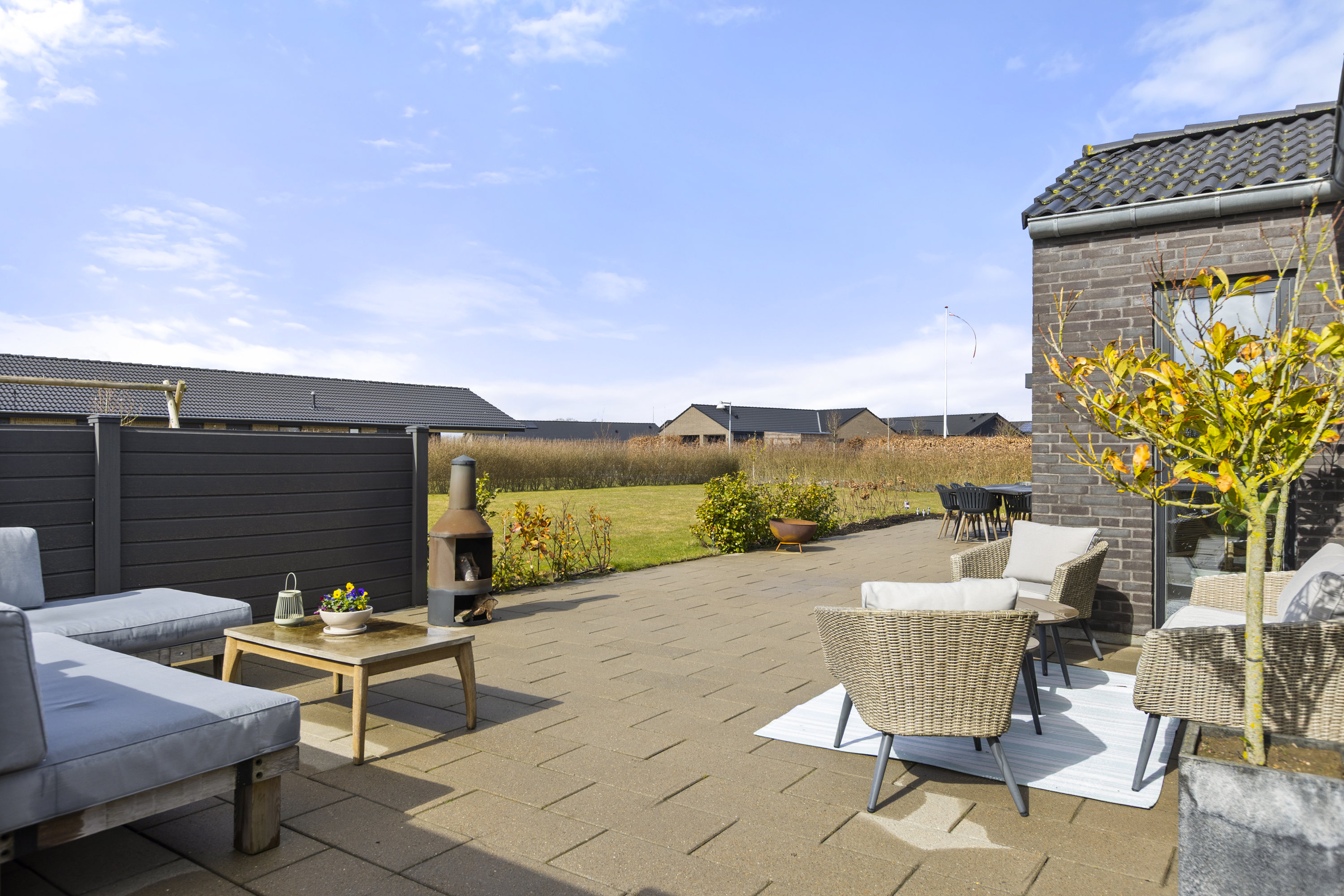 Fremhævet terrasse billede i fuldskærmstilstand. Billede af Kæret 22, Benløse, 4100 Ringsted