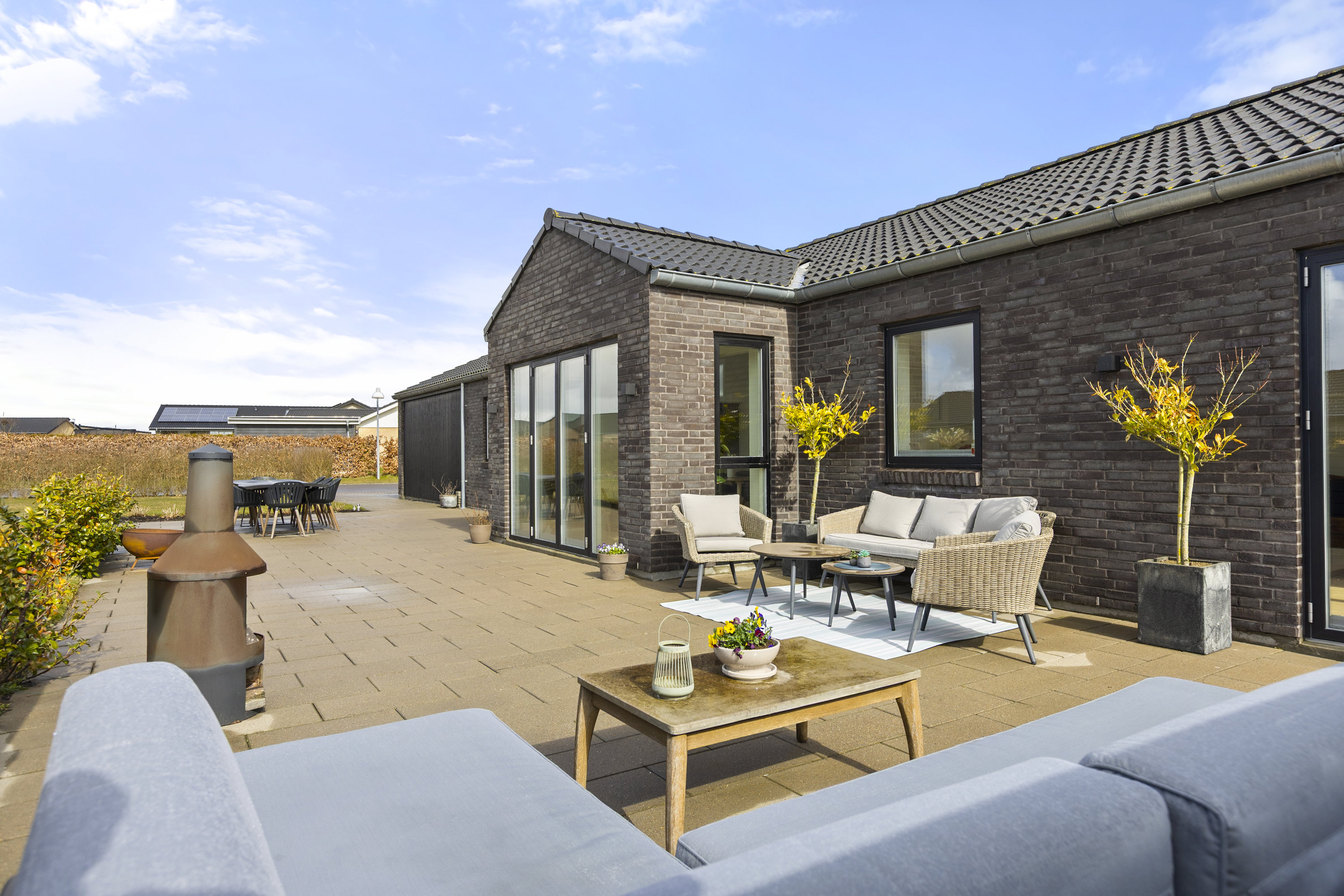 Miniaturebillede 1: terrasse. Billede af Kæret 22, Benløse, 4100 Ringsted