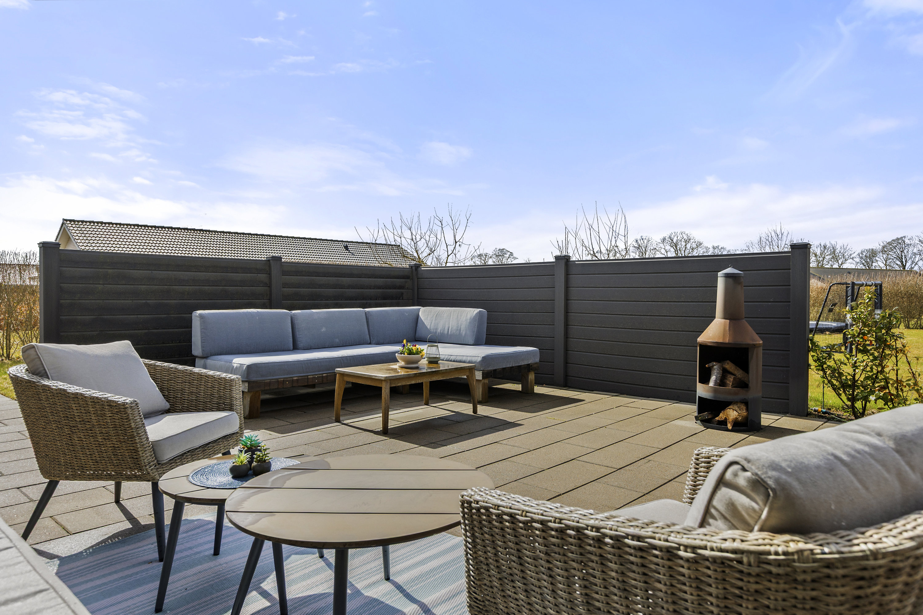 Fremhævet terrasse billede i fuldskærmstilstand. Billede af Kæret 22, Benløse, 4100 Ringsted