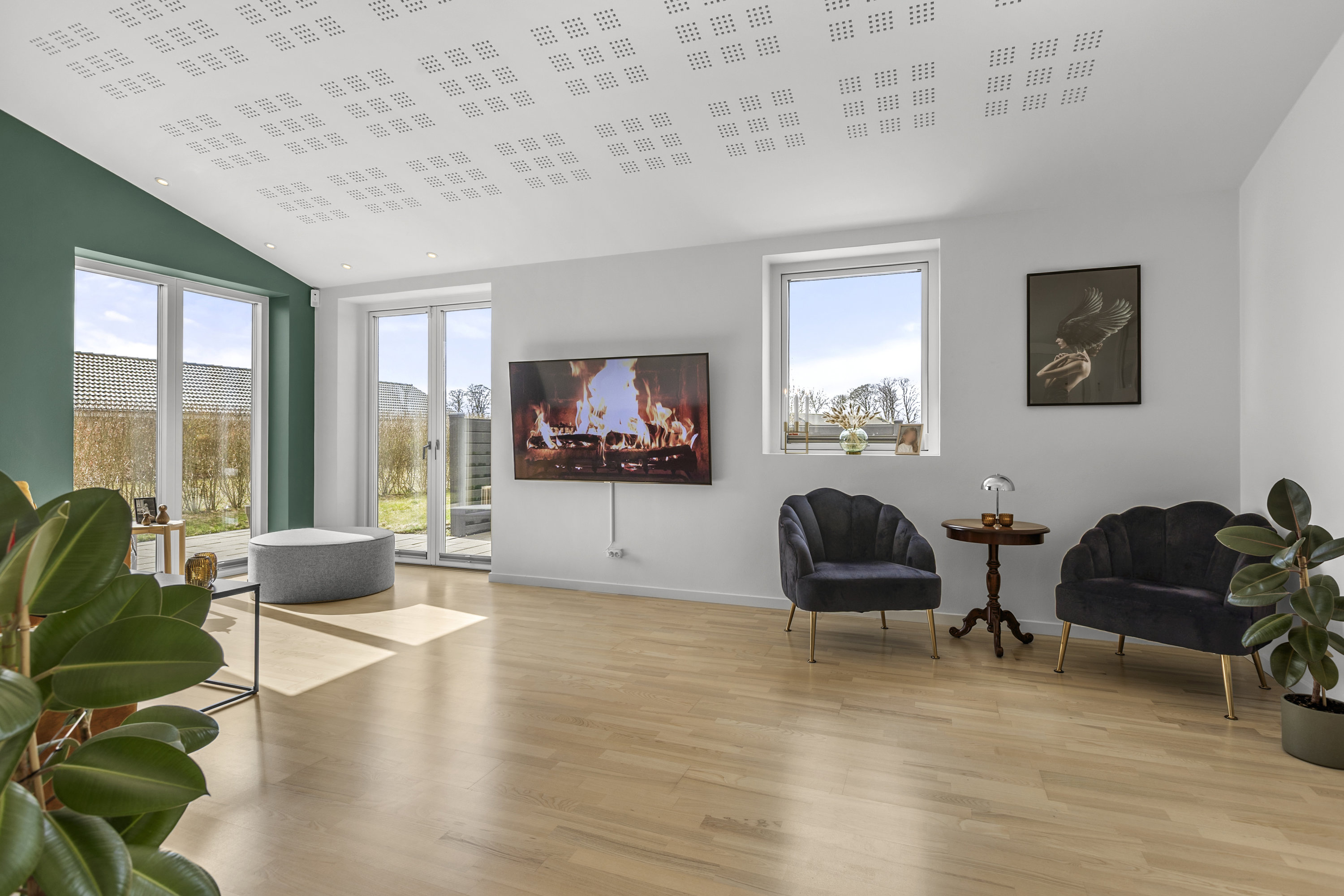 Fremhævet stue billede i fuldskærmstilstand. Billede af Kæret 22, Benløse, 4100 Ringsted