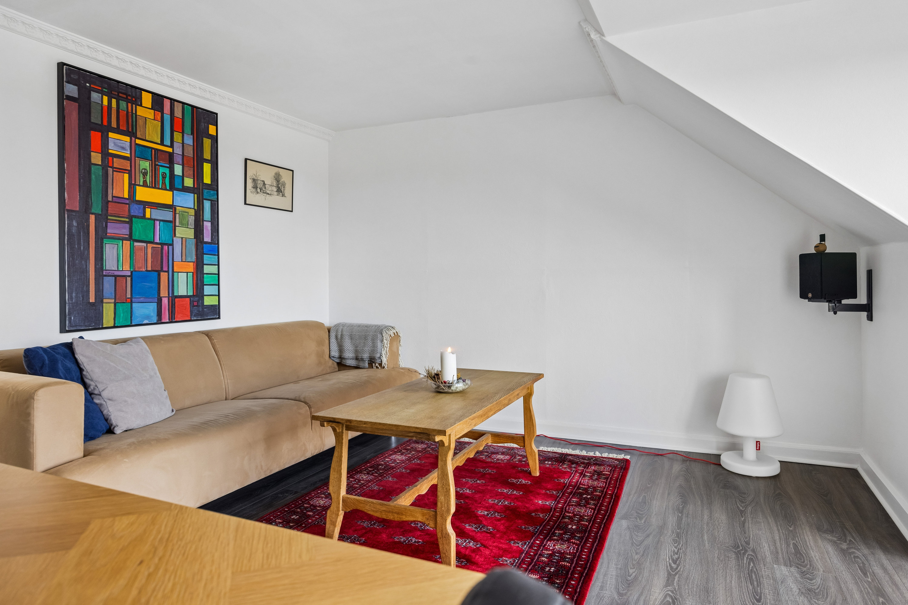 Fremhævet værelse billede i fuldskærmstilstand. Billede af Vestre Fjordvej 34, 4. th., 9000 Aalborg