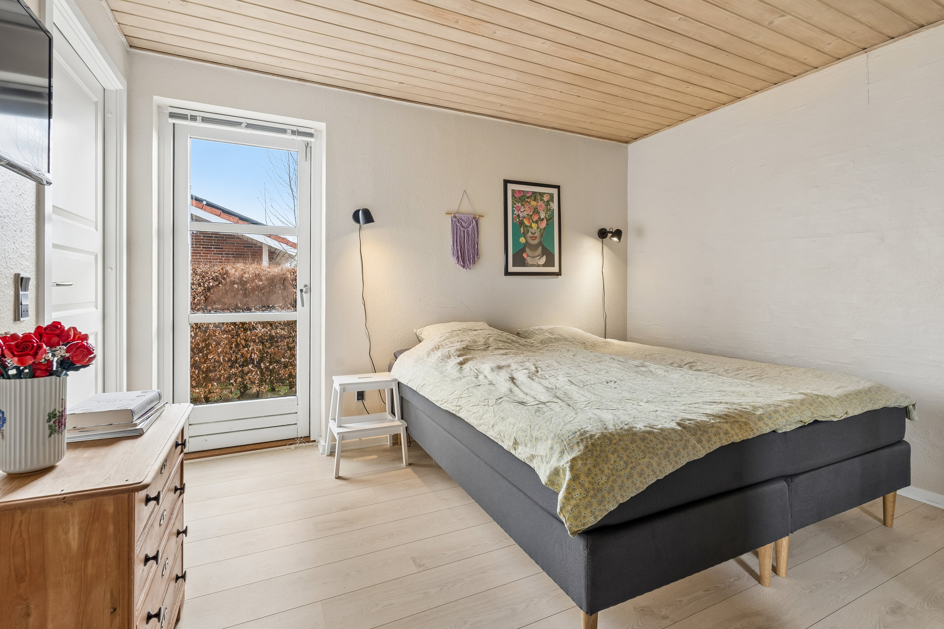 Fremhævet soveværelse billede i fuldskærmstilstand. Billede af Tranevej 105, 8721 Daugård