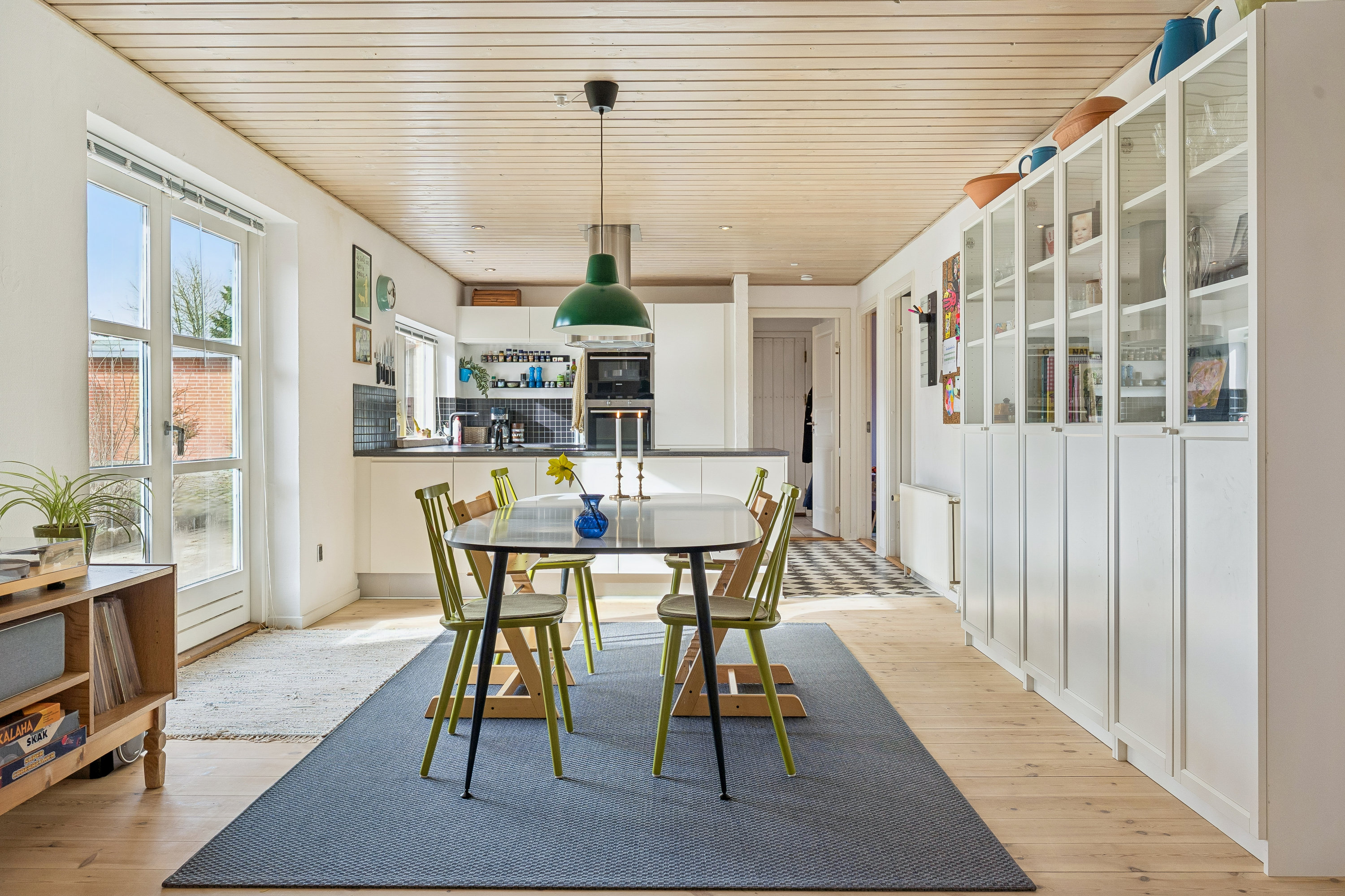 Fremhævet spisestue/alrum billede i fuldskærmstilstand. Billede af Tranevej 105, 8721 Daugård
