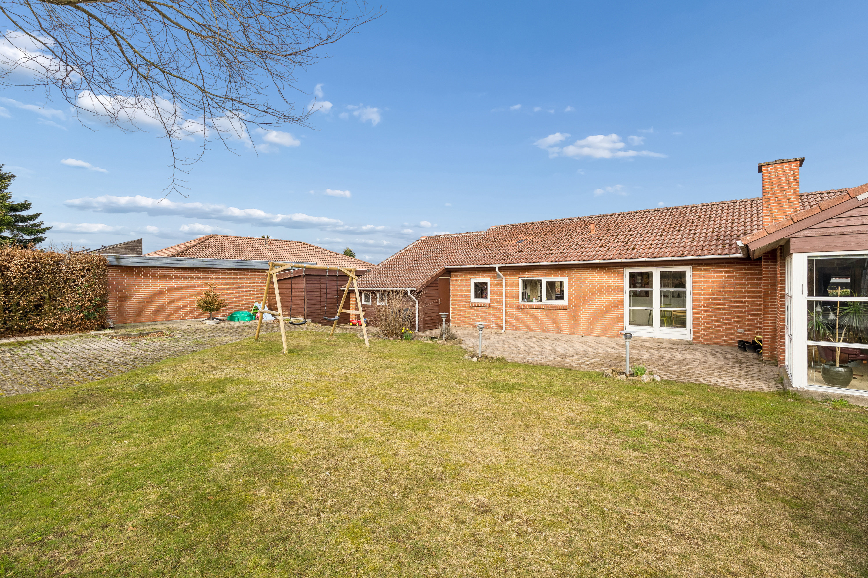 Fremhævet have billede i fuldskærmstilstand. Billede af Tranevej 105, 8721 Daugård