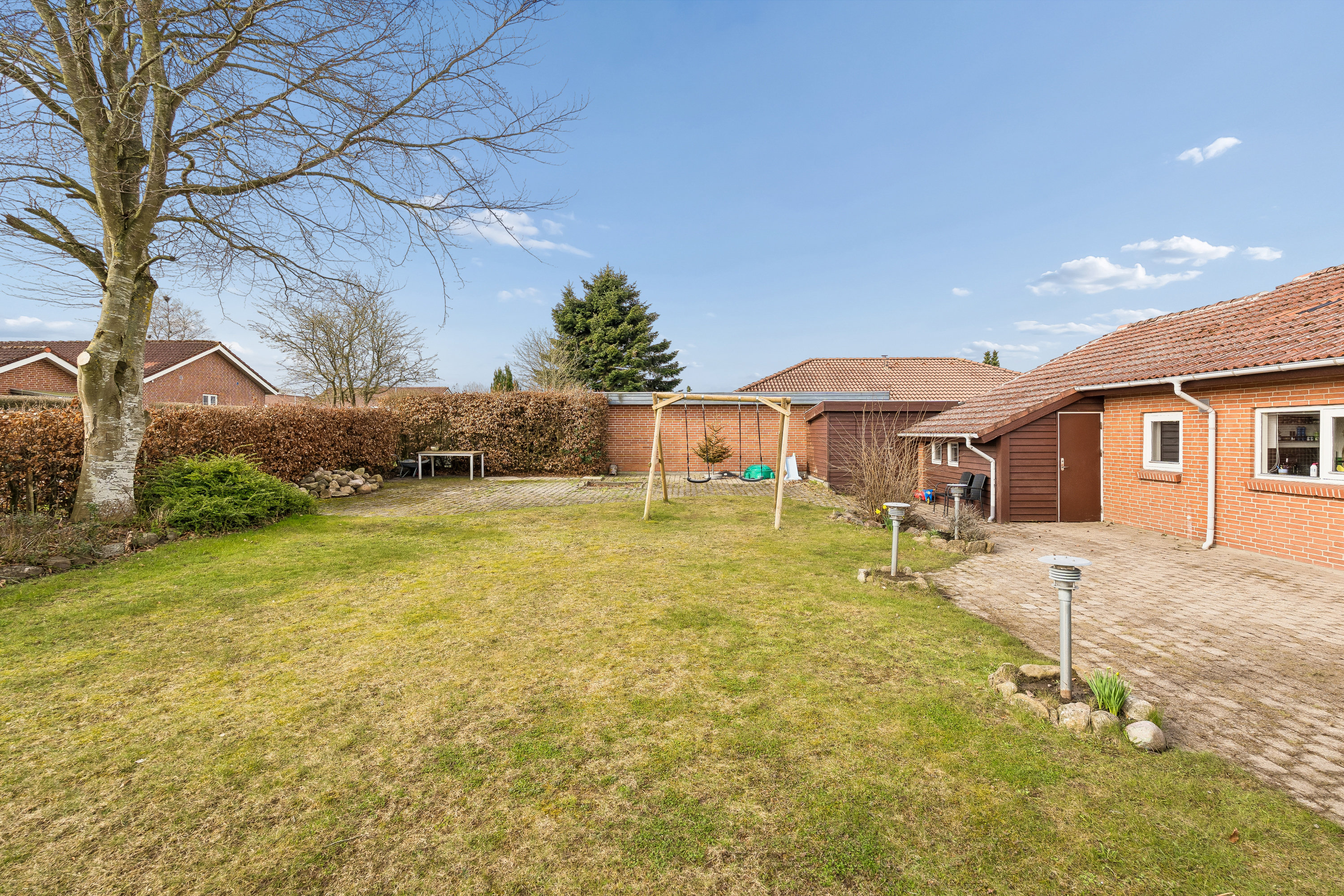 Fremhævet have billede i fuldskærmstilstand. Billede af Tranevej 105, 8721 Daugård