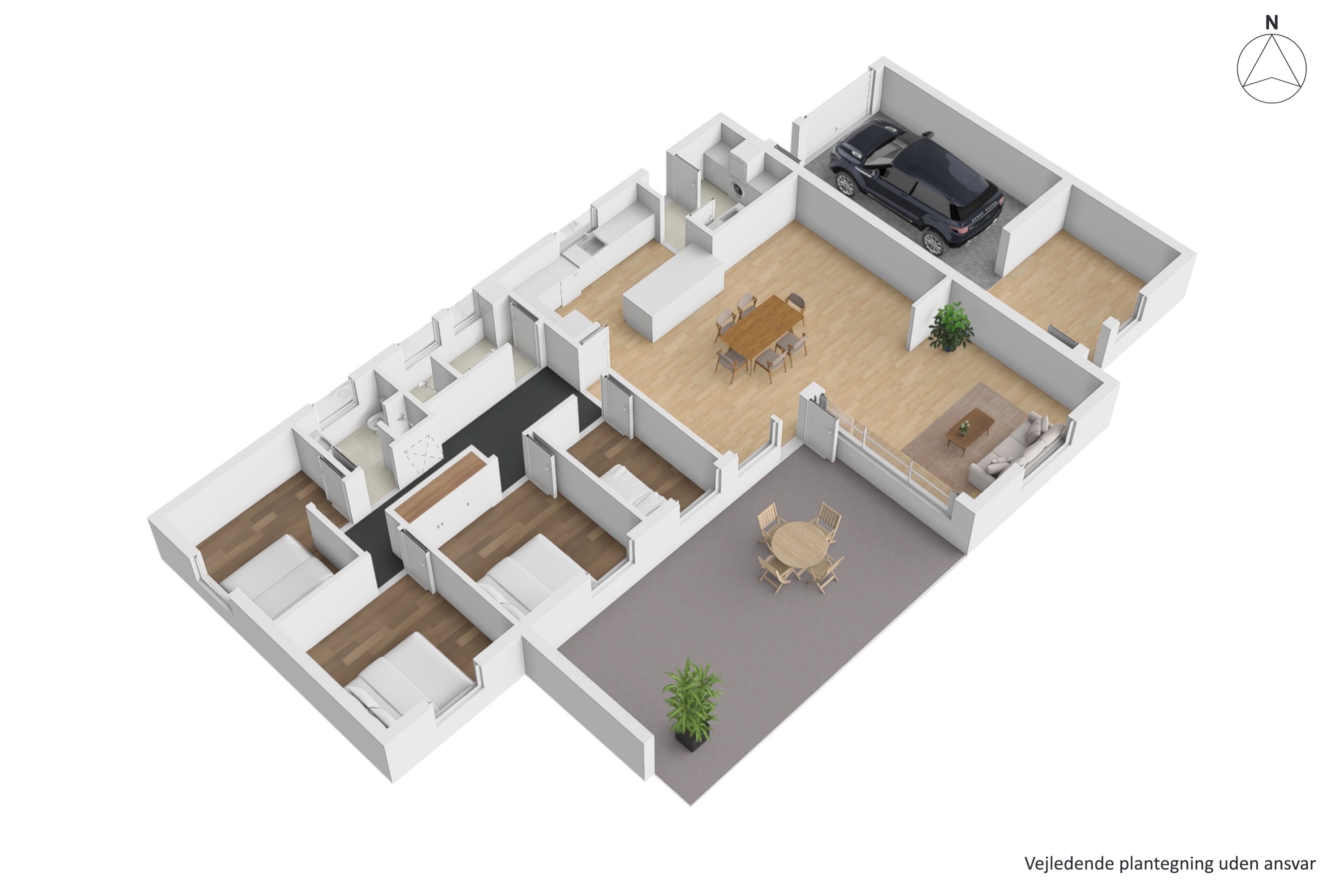Plantegninger billede af Ingemannsvej 1, 8723 Løsning