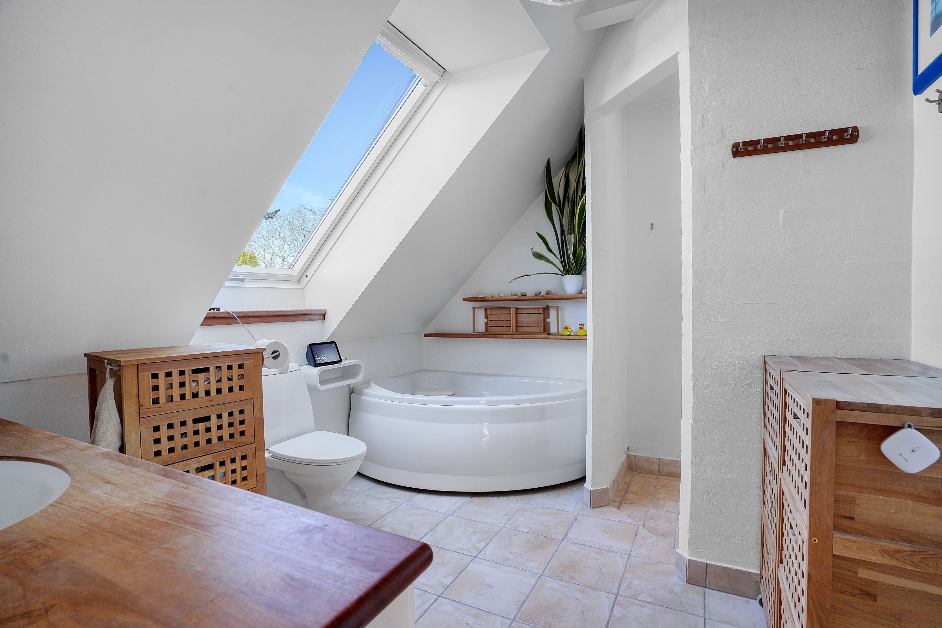 Fremhævet badeværelse billede i fuldskærmstilstand. Billede af Plejeltvej 10C, Plejelt, 3230 Græsted