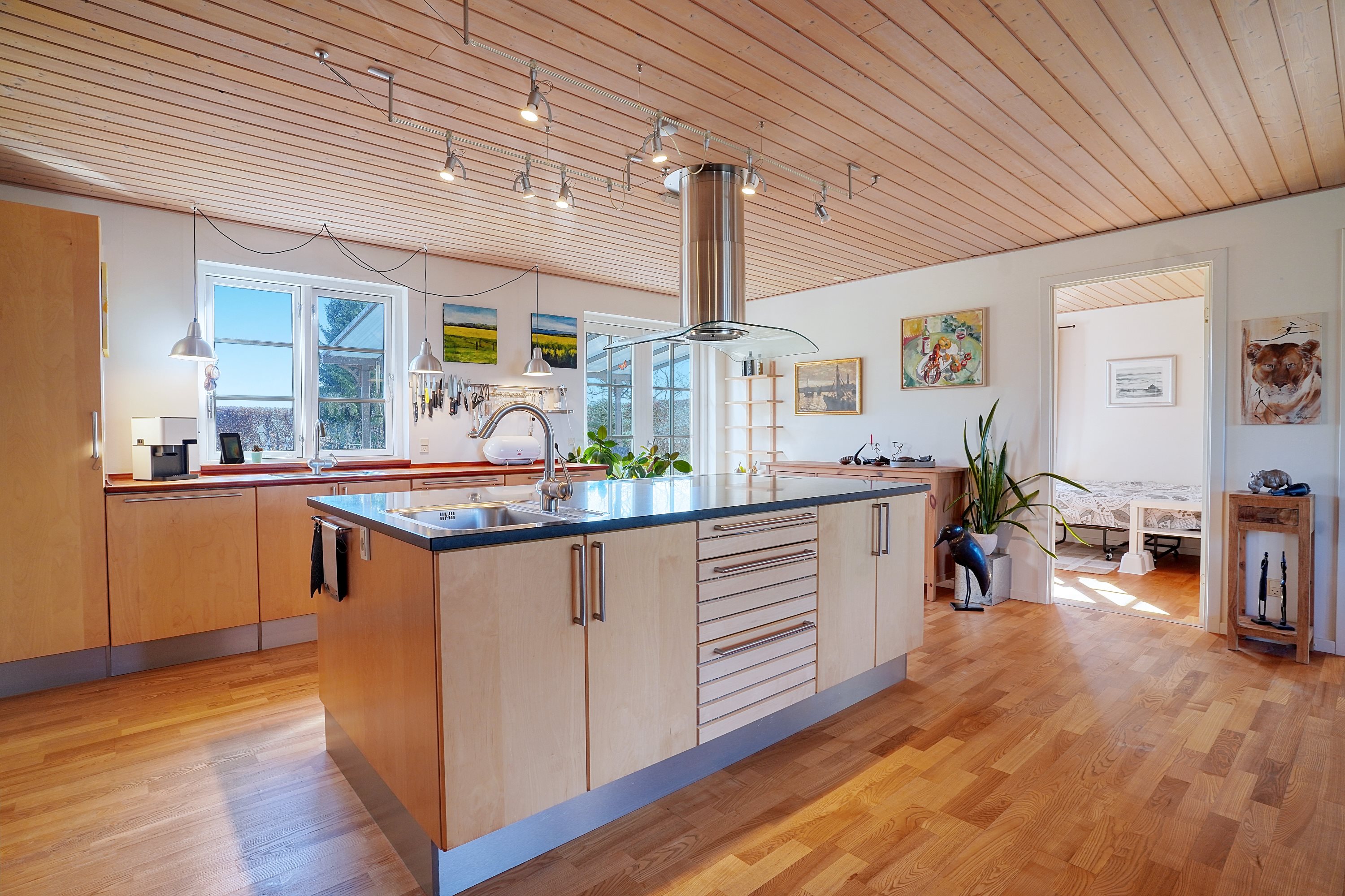 Fremhævet køkken billede i fuldskærmstilstand. Billede af Plejeltvej 10C, Plejelt, 3230 Græsted