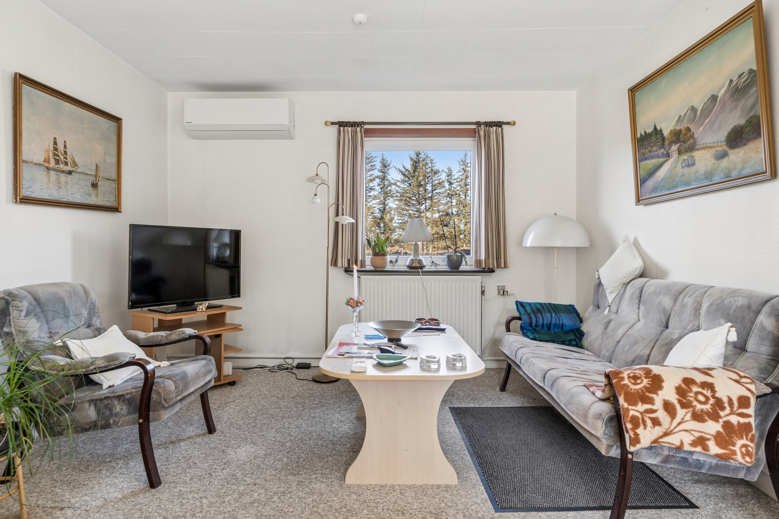 Fremhævet stue billede i fuldskærmstilstand. Billede af Trapsandevej 57, Vang, 7700 Thisted