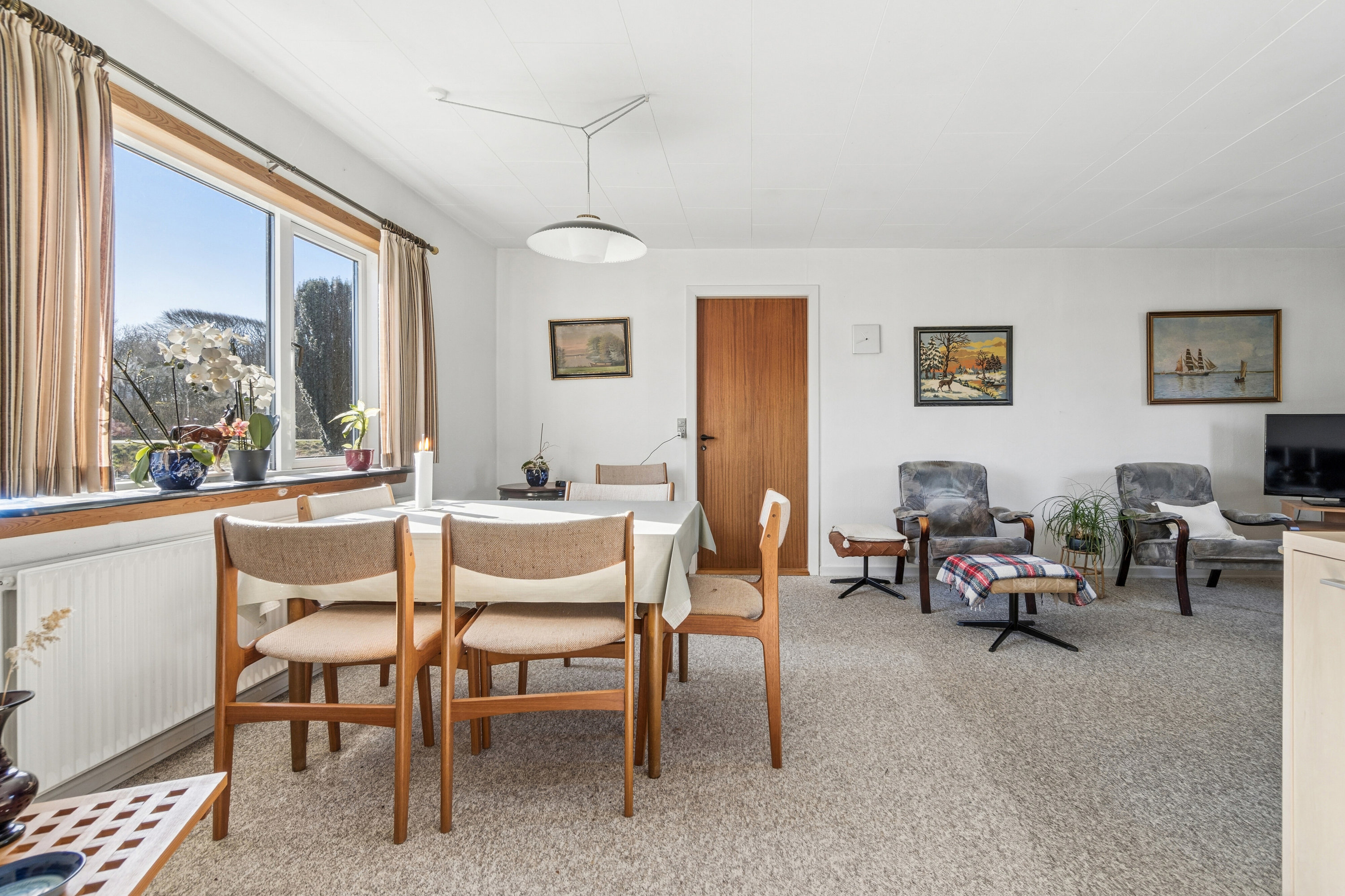 Miniaturebillede 1: spisestue. Billede af Trapsandevej 57, Vang, 7700 Thisted