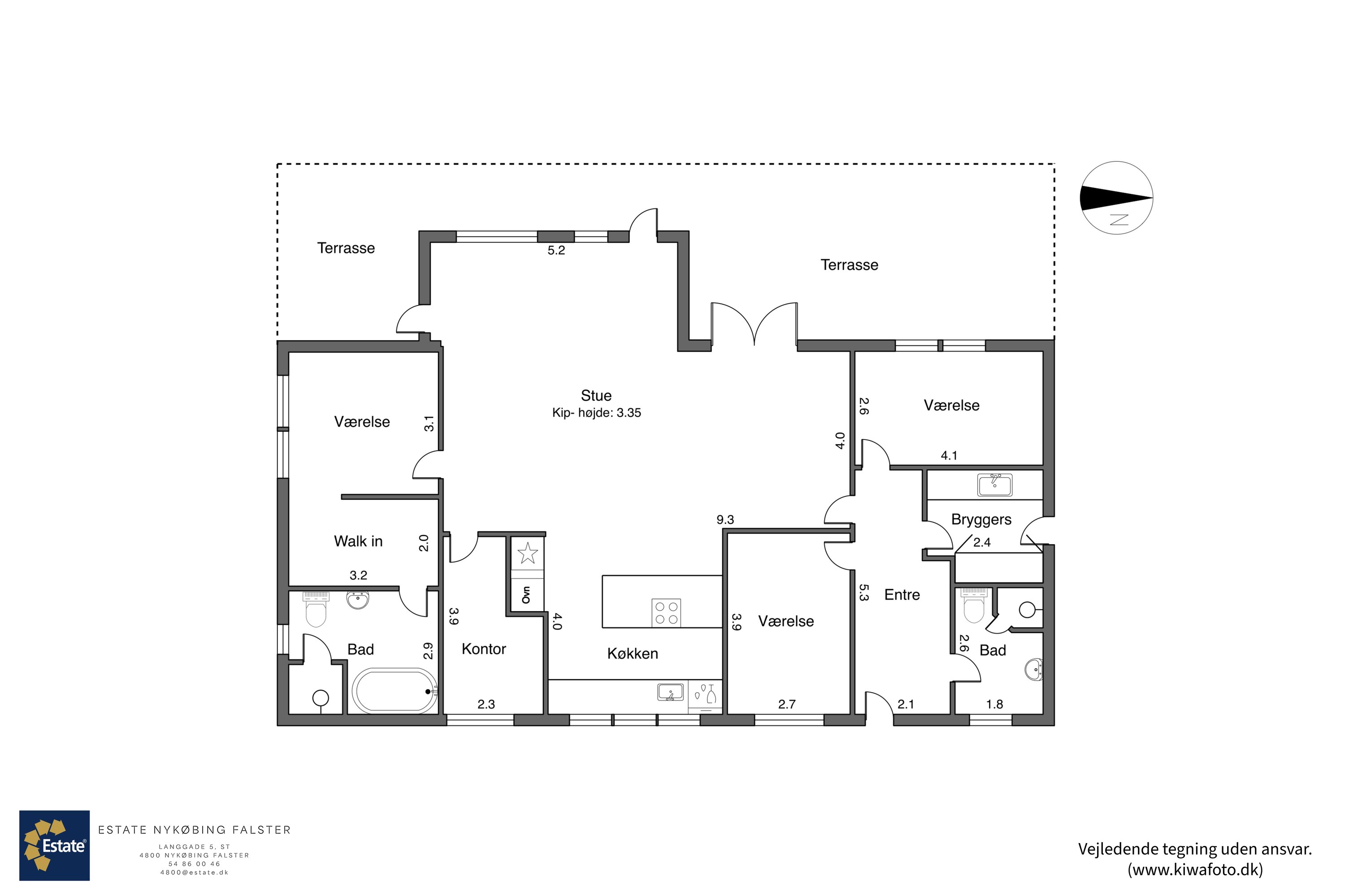 Plantegninger billede af Anemonevænget 17, Nordbyen, 4800 Nykøbing F