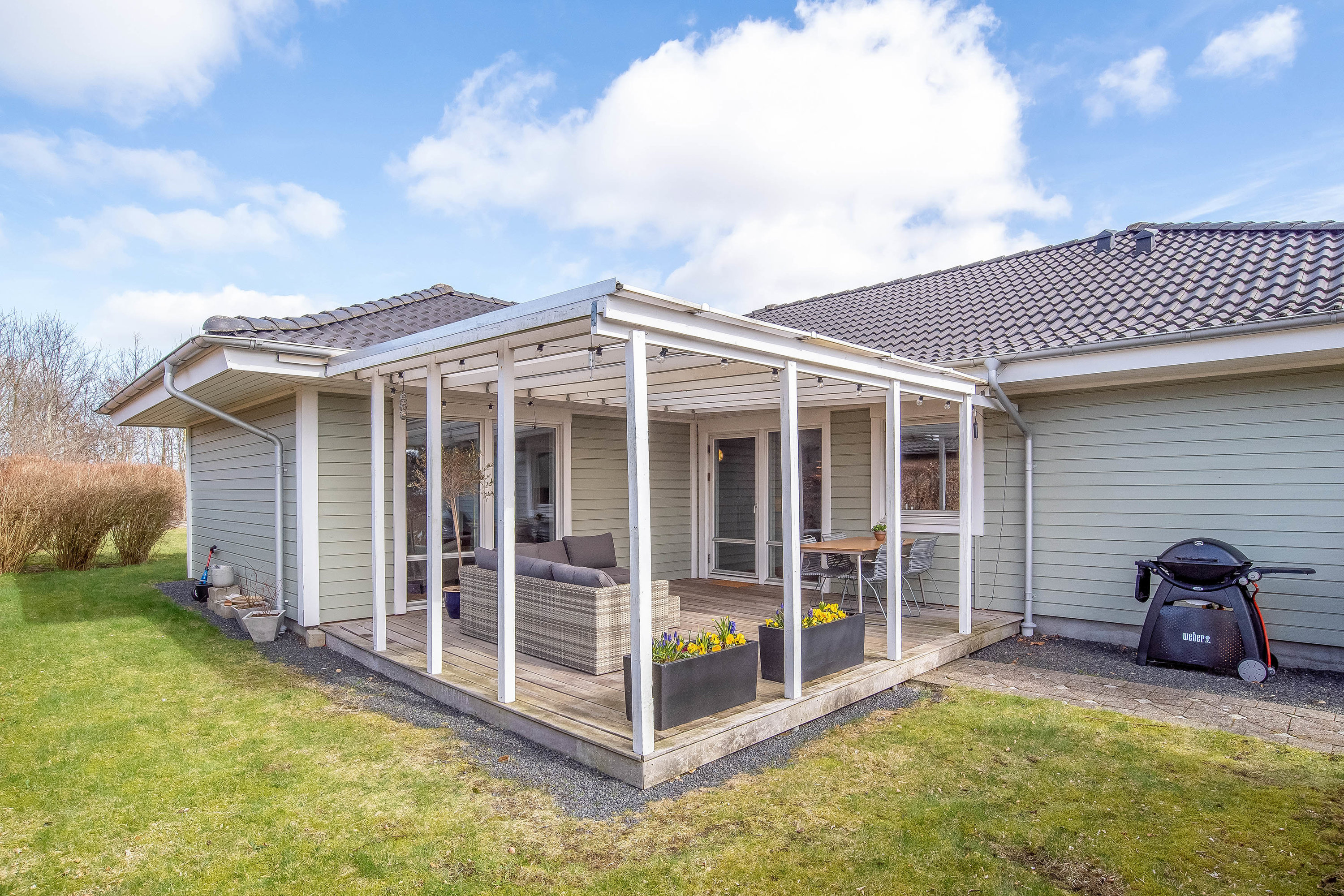 Fremhævet  billede i fuldskærmstilstand. Billede af Fløjlsgræsset 26, Mejrup, 7500 Holstebro