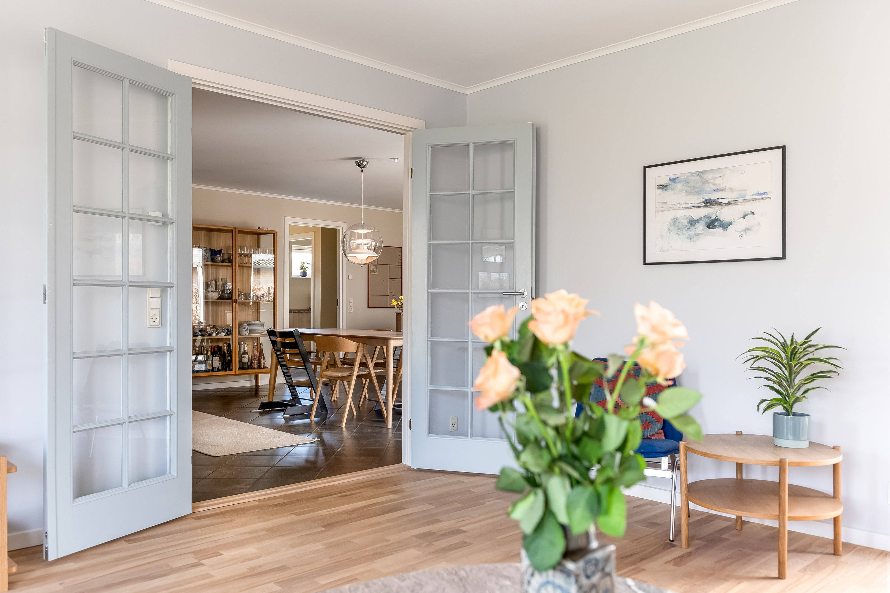 Fremhævet  billede i fuldskærmstilstand. Billede af Fløjlsgræsset 26, Mejrup, 7500 Holstebro