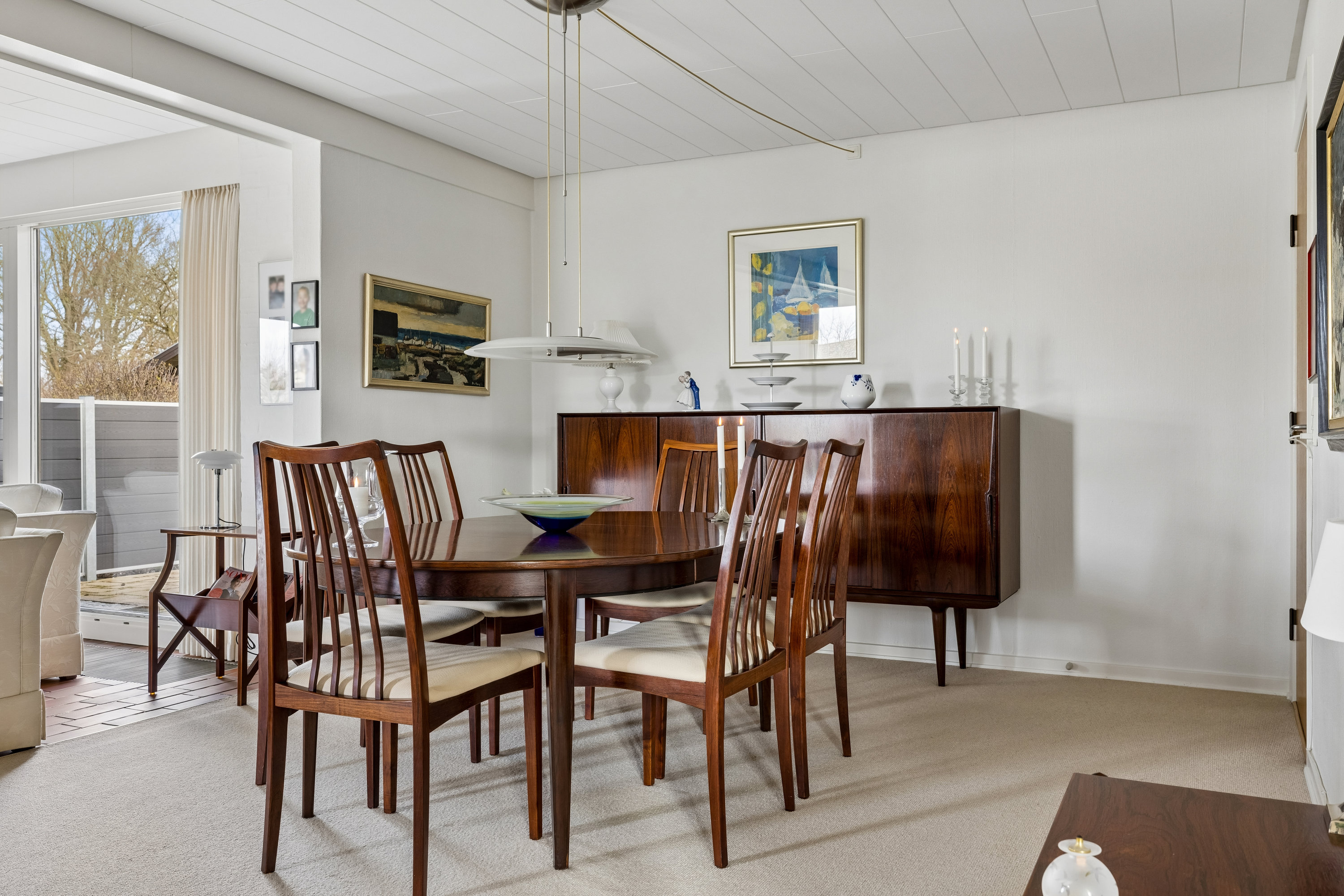 Fremhævet spisestue billede i fuldskærmstilstand. Billede af Døckerslundsvej 174, 5000 Odense C