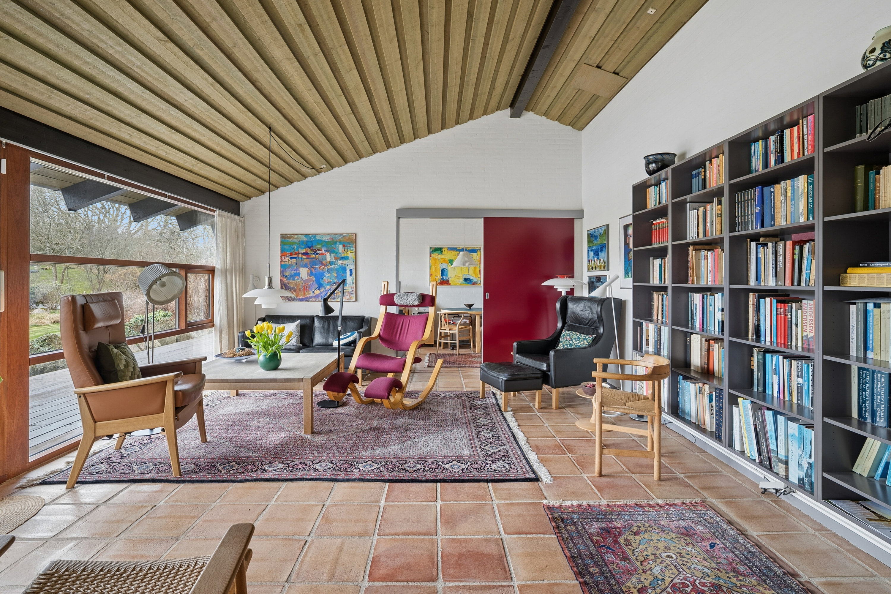 Fremhævet stue billede i fuldskærmstilstand. Billede af Syrenhaven 20, 6040 Egtved