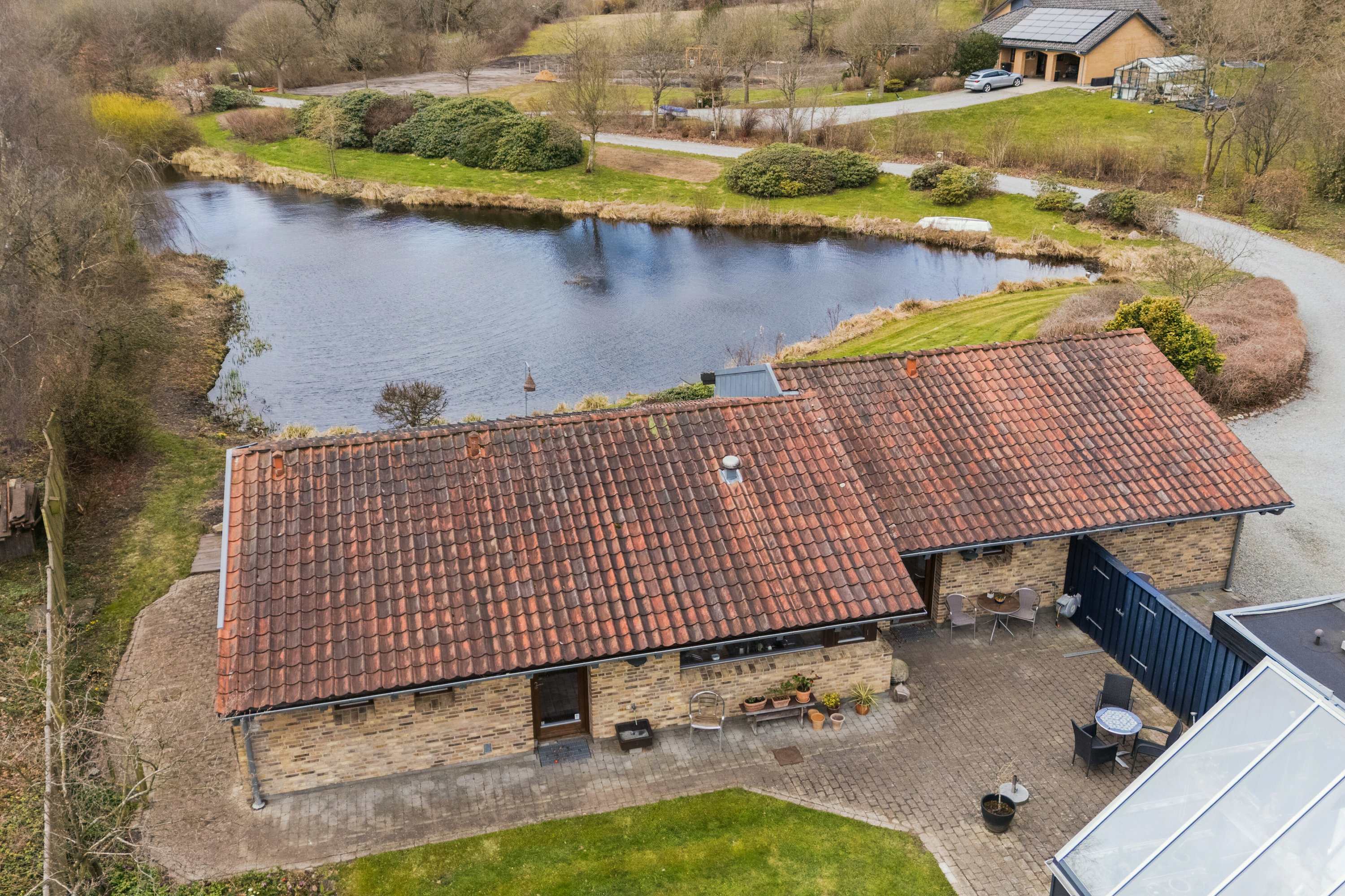 Miniaturebillede 1: luftfoto. Billede af Syrenhaven 20, 6040 Egtved