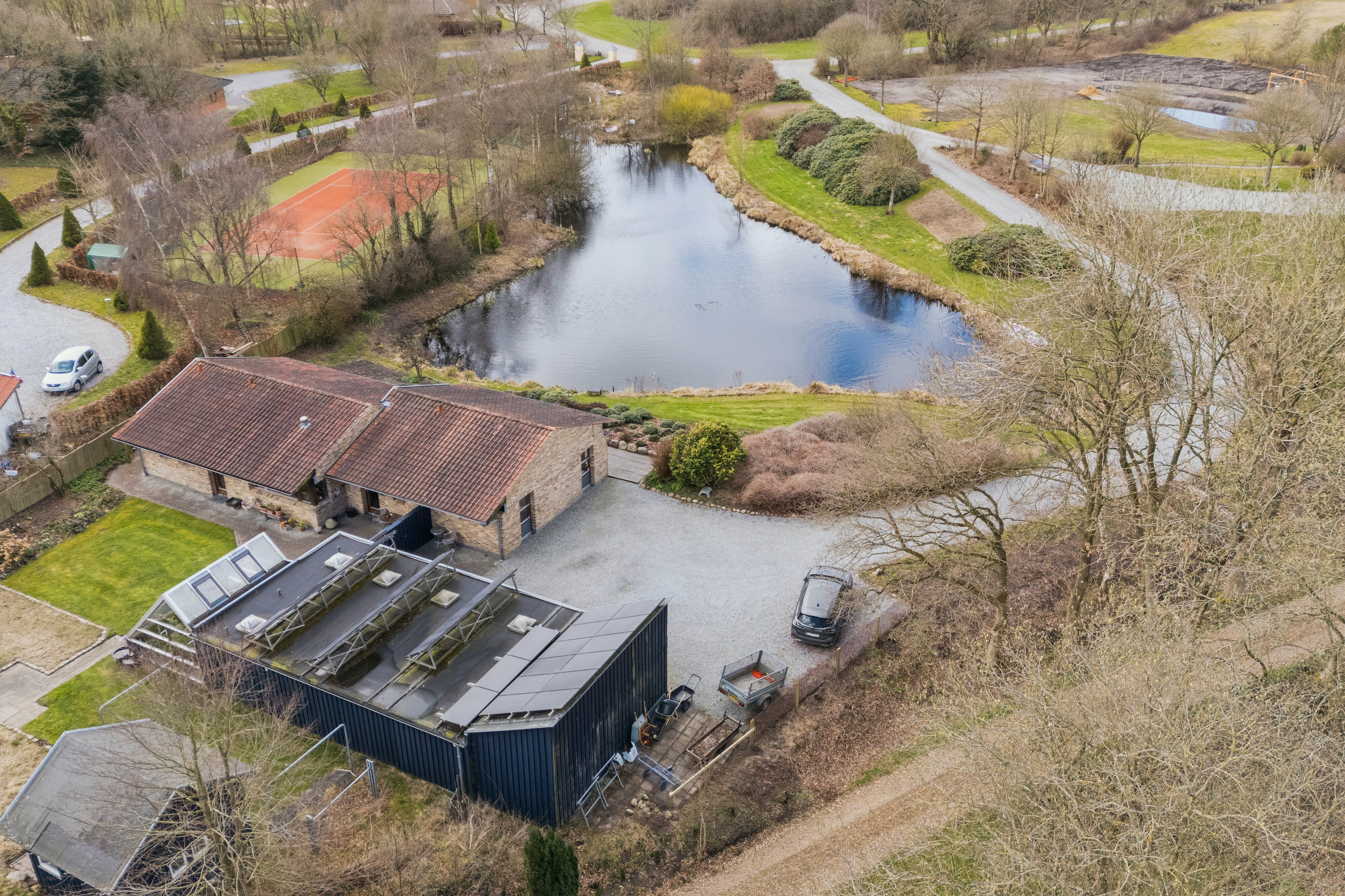 Miniaturebillede 2: luftfoto. Billede af Syrenhaven 20, 6040 Egtved