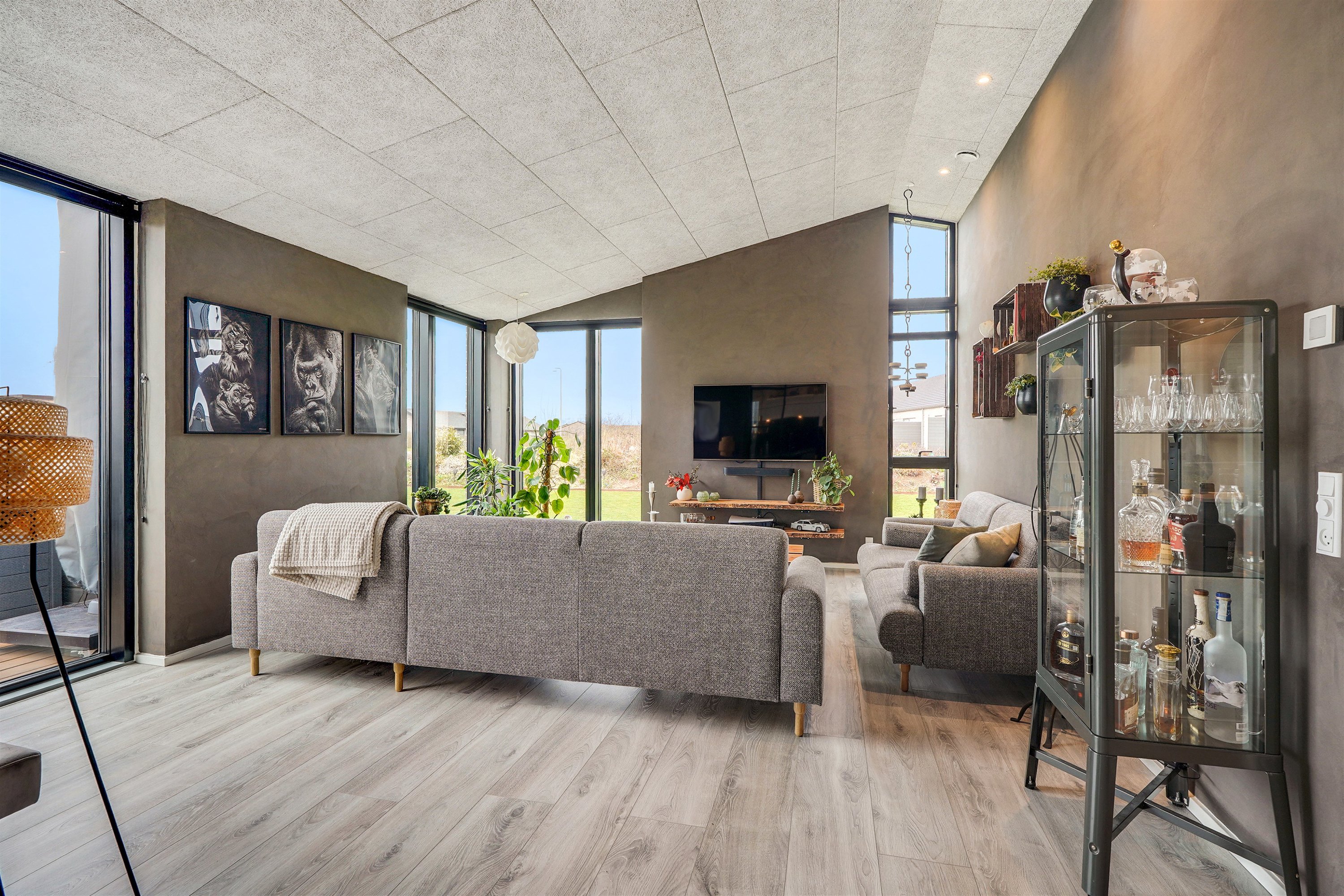 Fremhævet stue billede i fuldskærmstilstand. Billede af Sommerfuglen 3, 7190 Billund