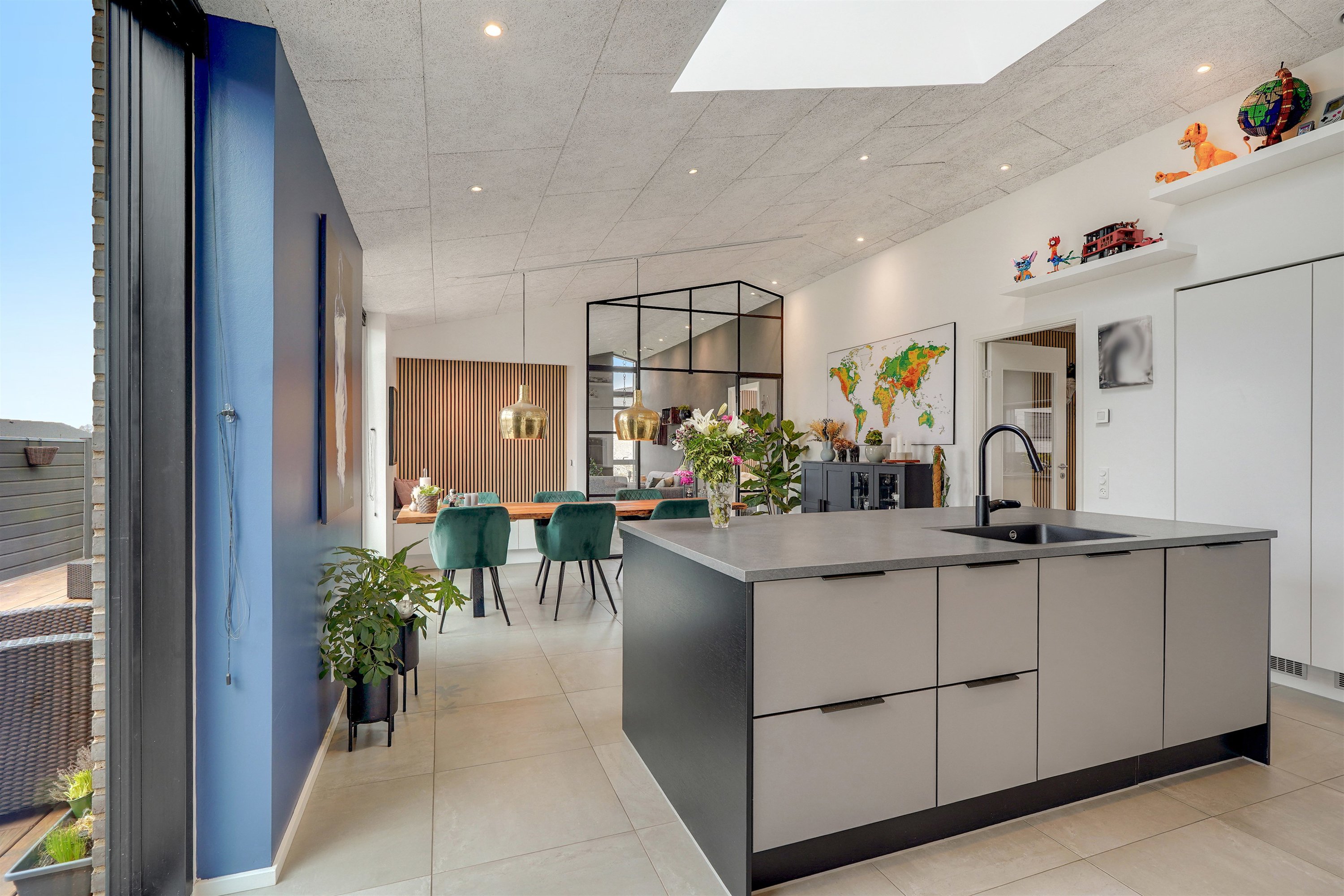 Fremhævet køkken billede i fuldskærmstilstand. Billede af Sommerfuglen 3, 7190 Billund