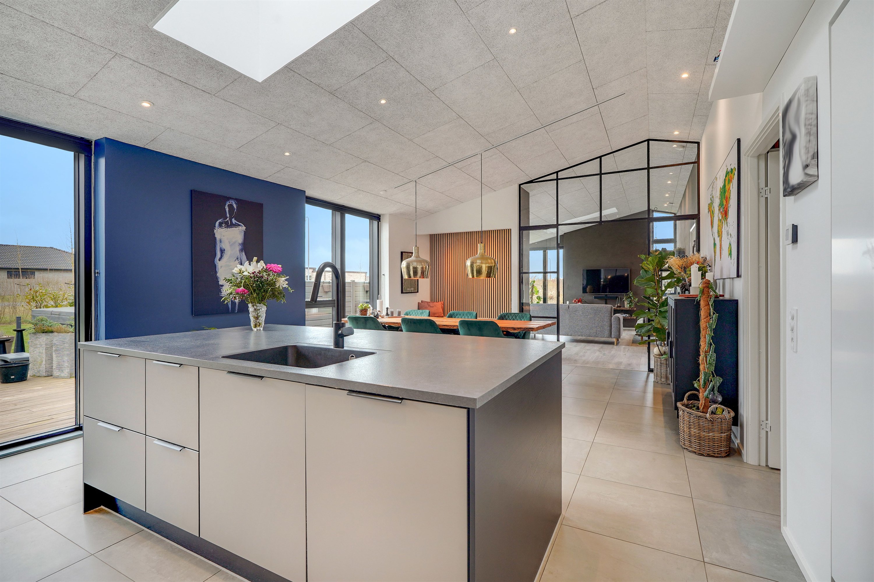 Fremhævet køkken billede i fuldskærmstilstand. Billede af Sommerfuglen 3, 7190 Billund