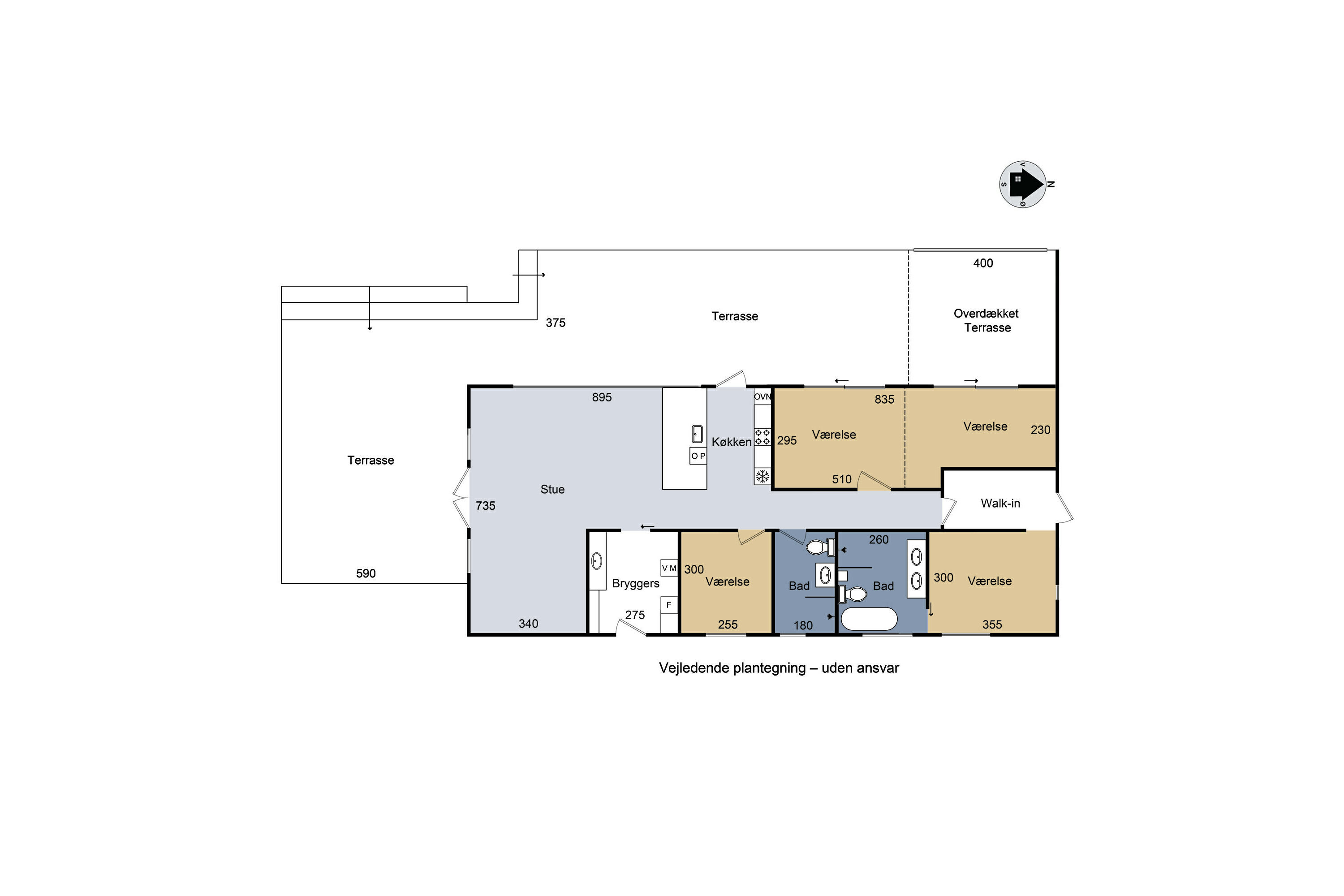 Fremhævet  billede i fuldskærmstilstand. Billede af Snekkevej 47, 4040 Jyllinge