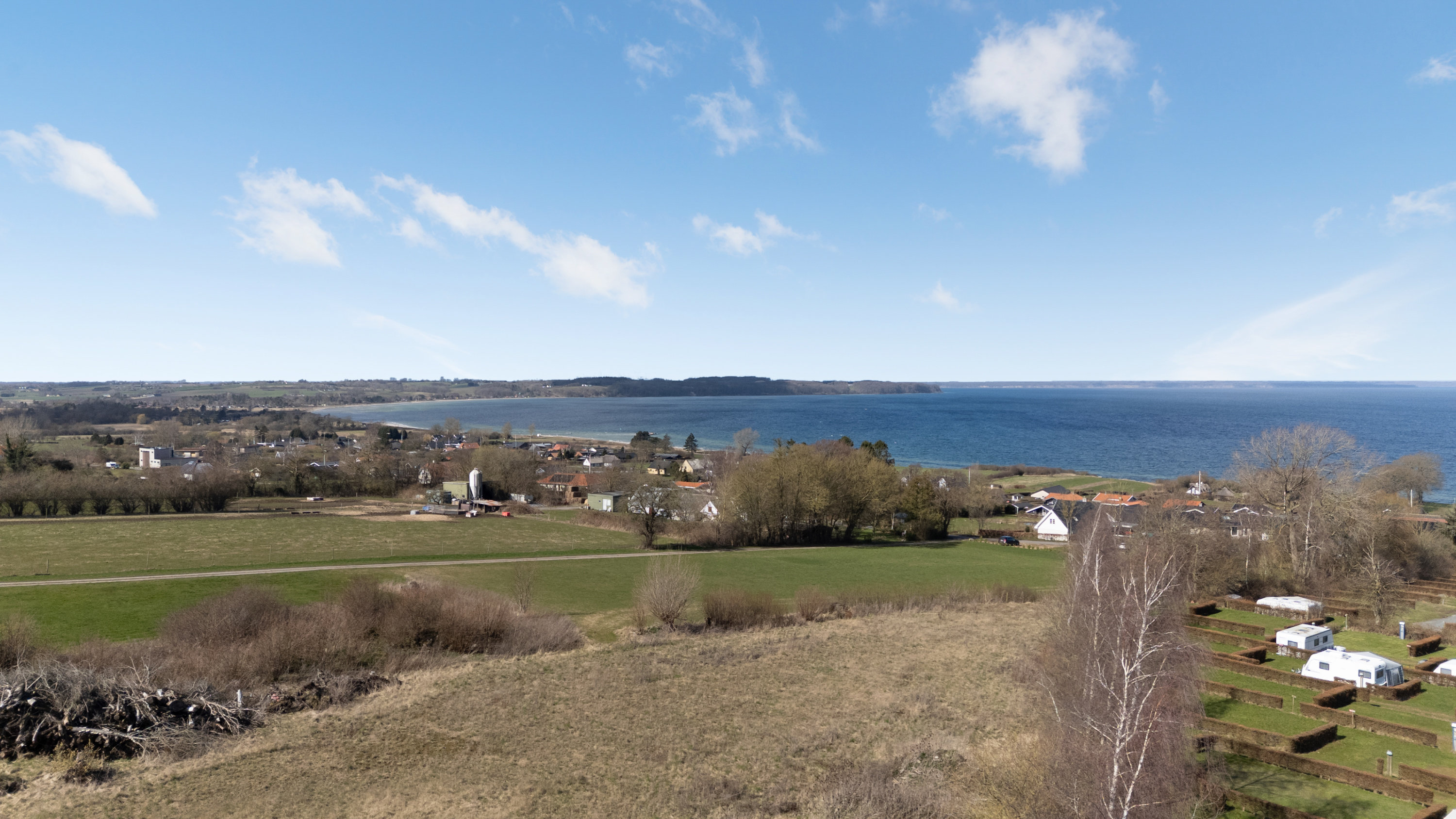 Fremhævet udsigt billede i fuldskærmstilstand. Billede af Kystvejen 1A, Baaring Mark, 5466 Asperup