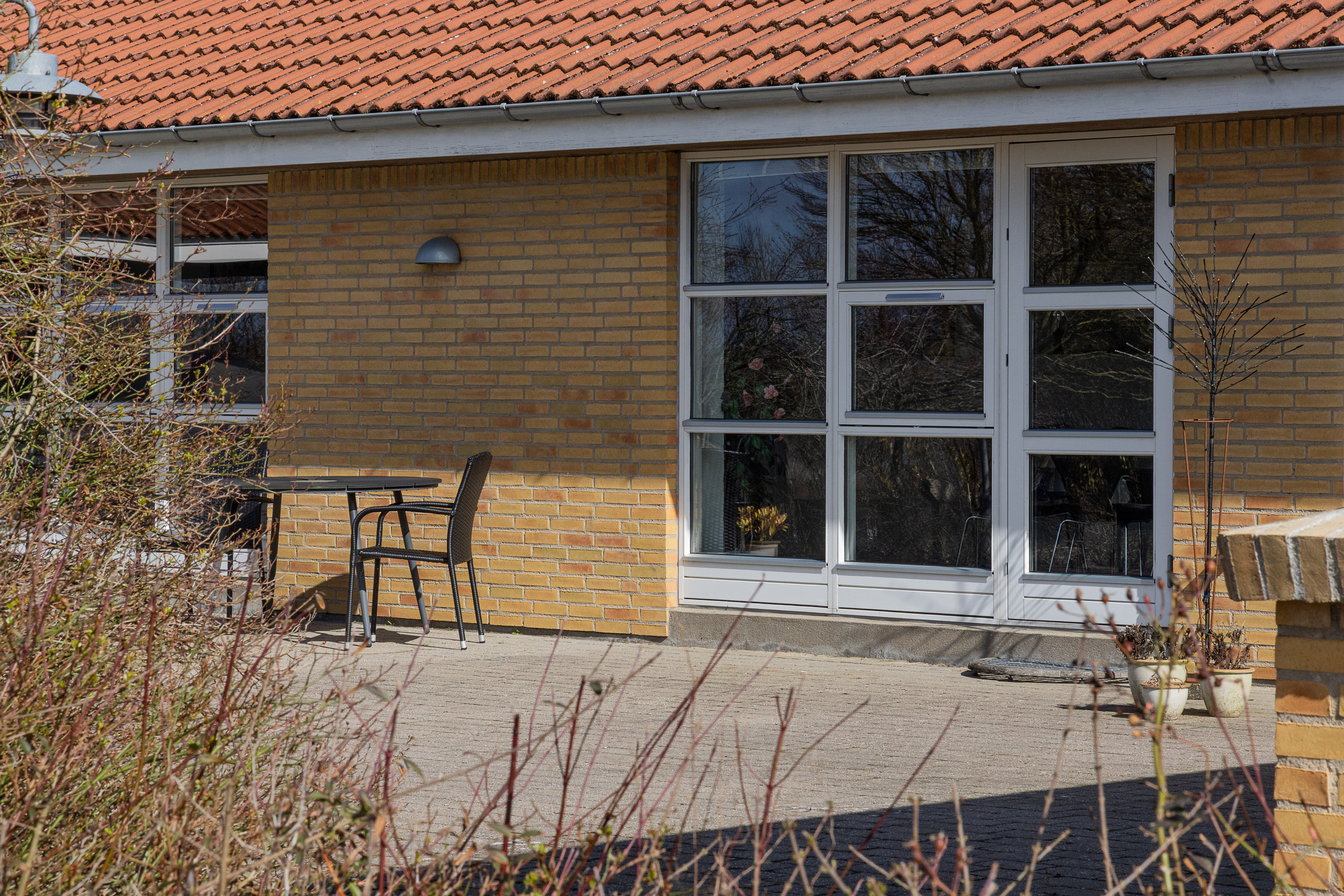 Fremhævet terrasse billede i fuldskærmstilstand. Billede af Møldrupvej 1C, Yding, 8752 Østbirk